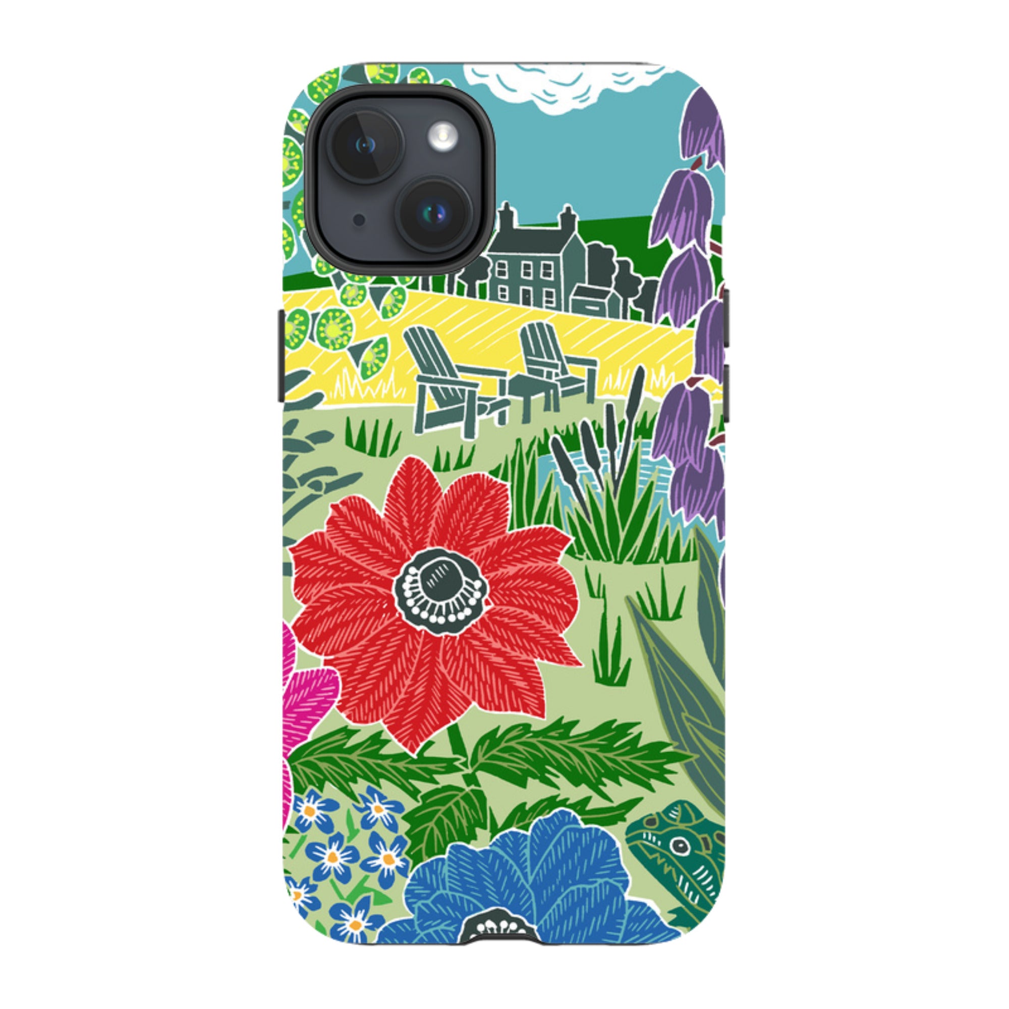 iPhone Tough Case - Camassias By kate Heiss