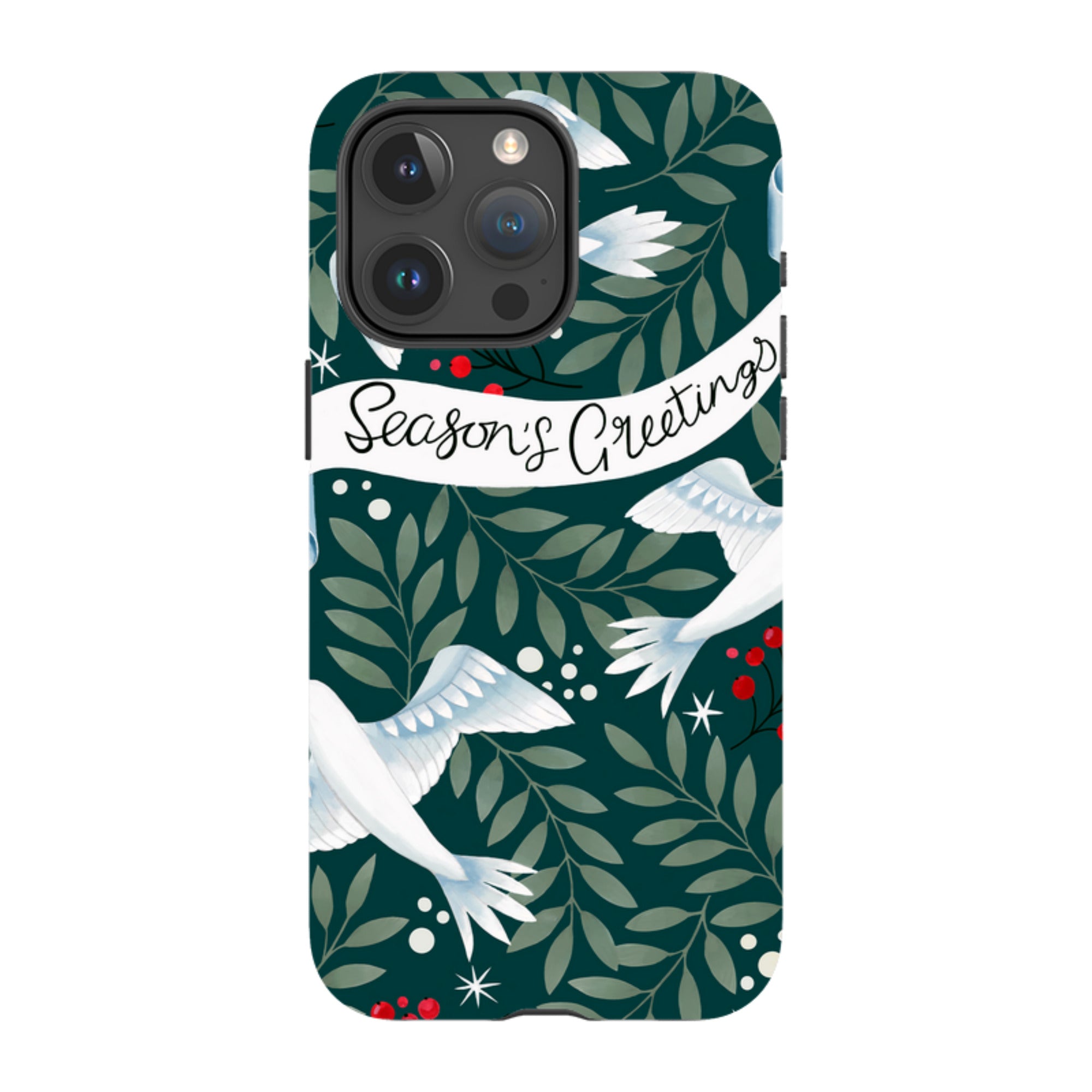 iPhone Tough Case - Seasons Greetings By Bex Parkin