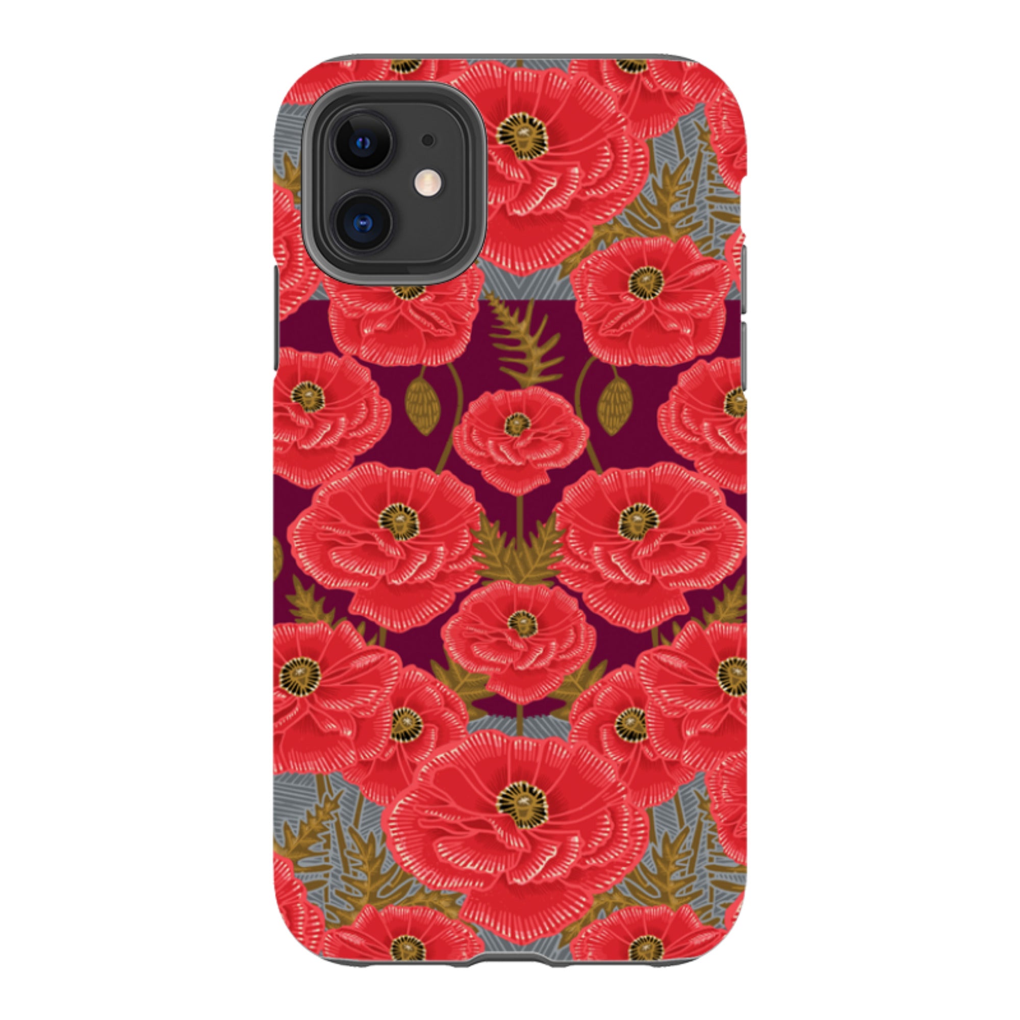 iPhone Case - Poppy Red By Kate Heiss