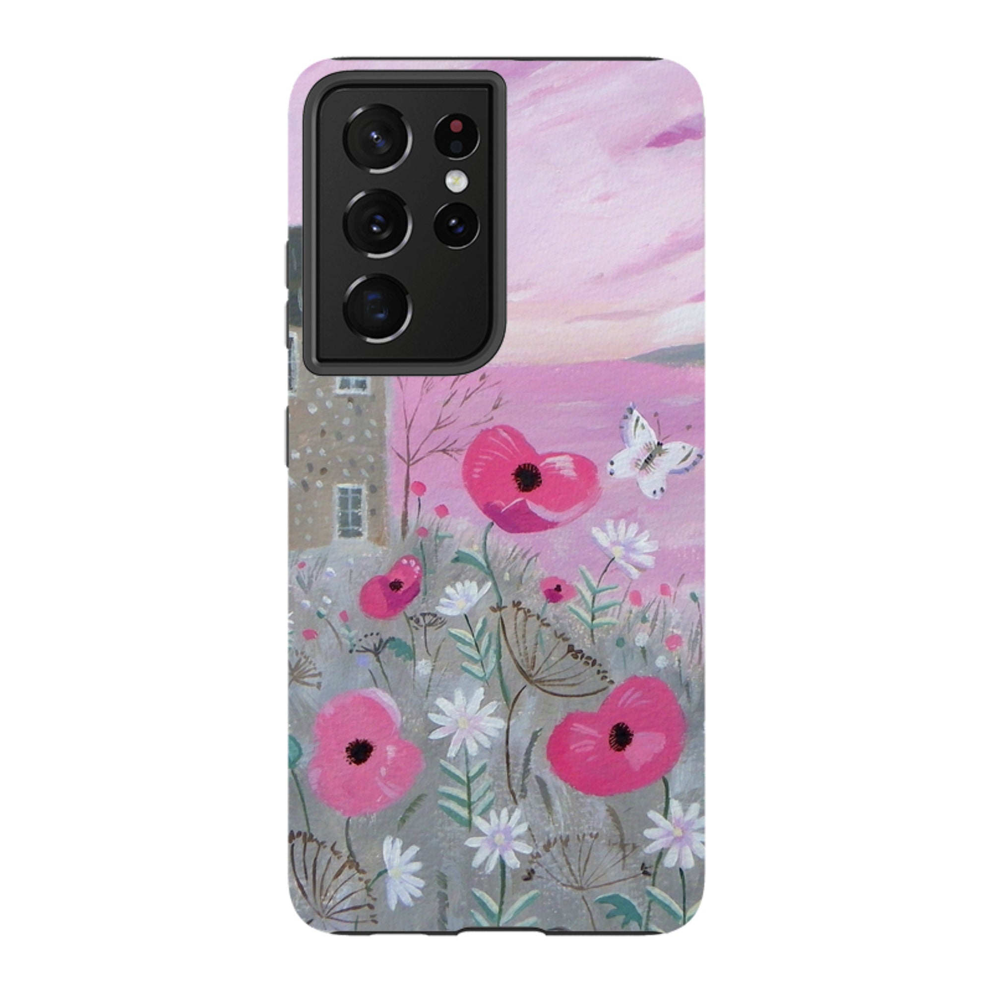 Samsung Tough Case - Seaside Flowers By Mary Stubberfield