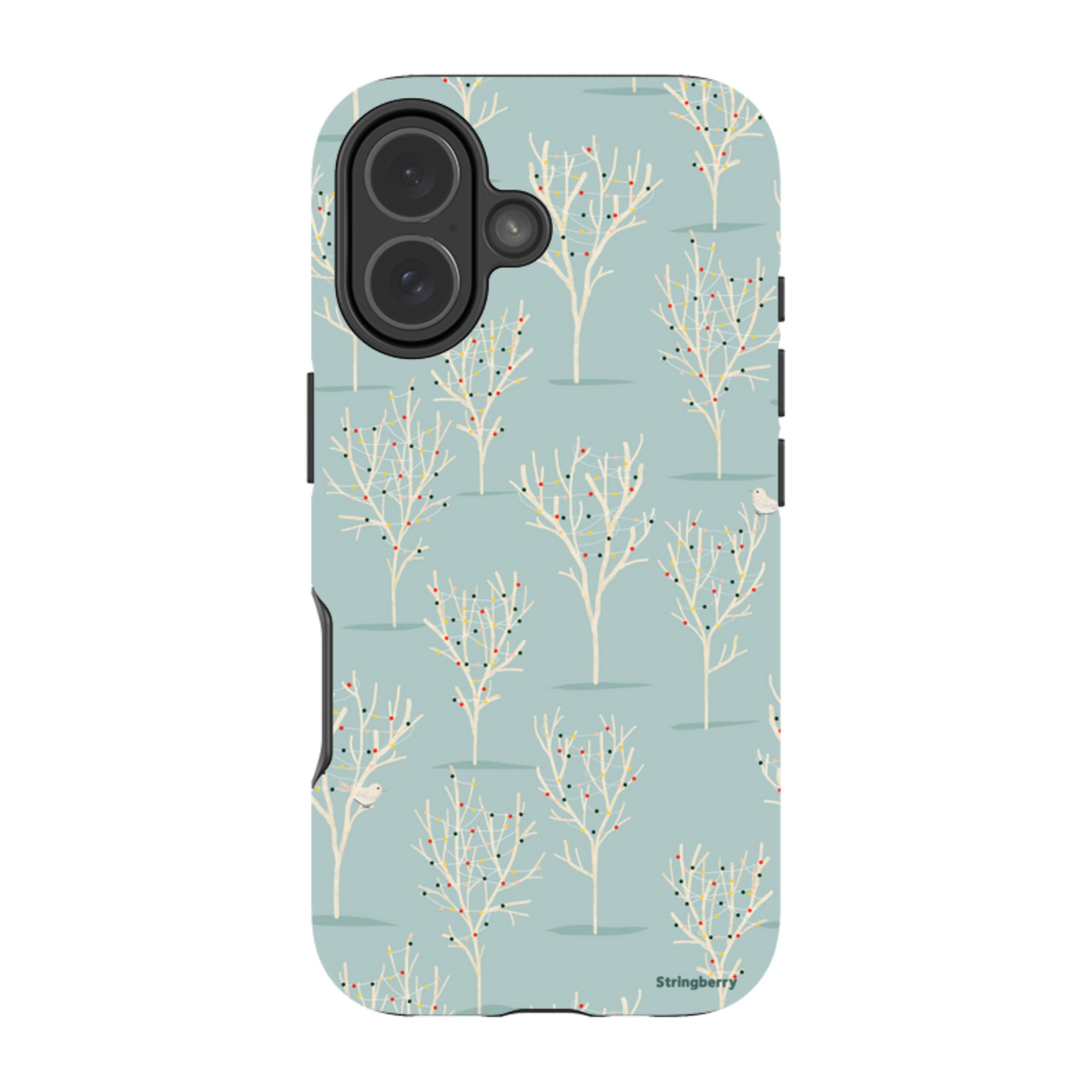 iPhone Tough Case - Winter Forest By Katherine Quinn