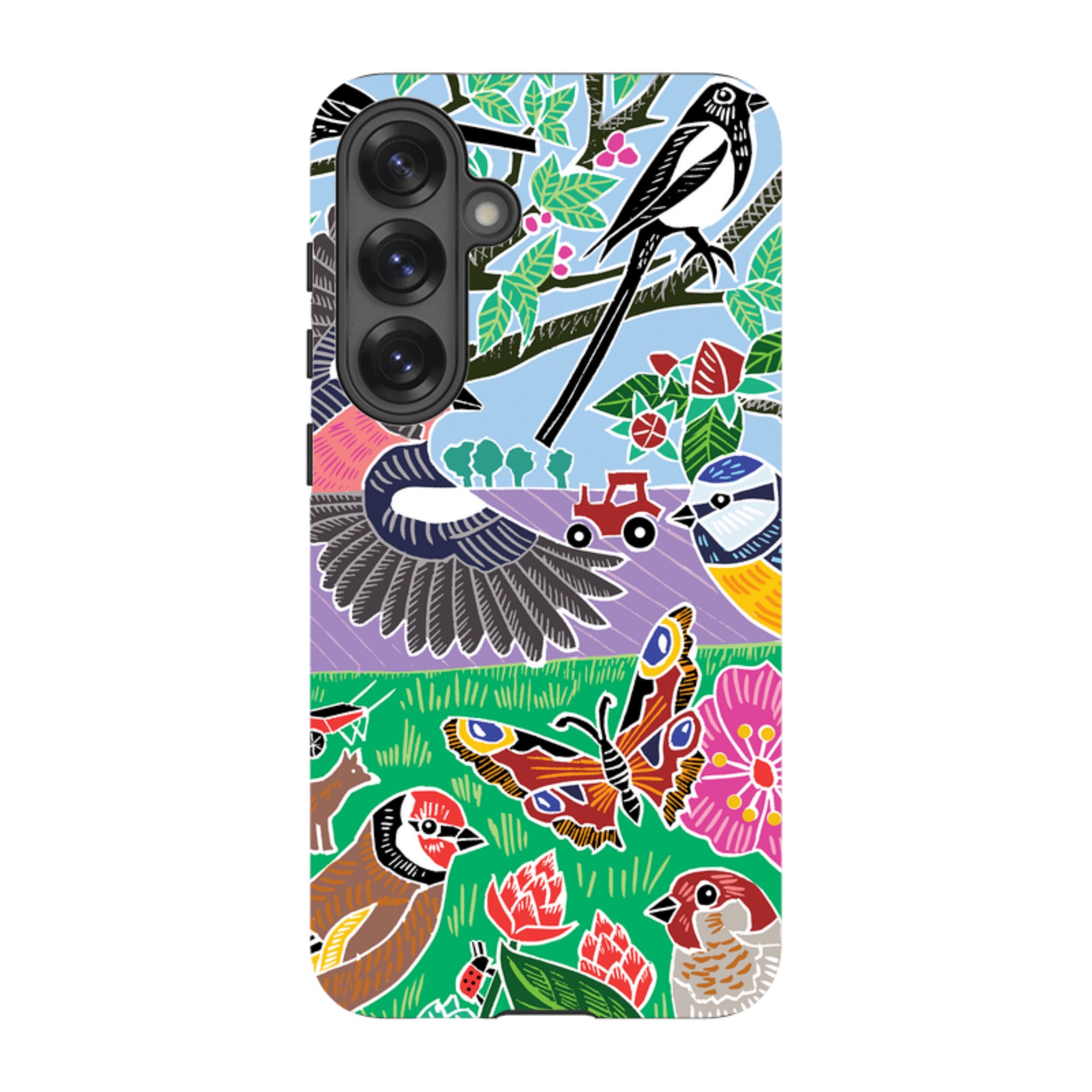 Samsung Tough Case - Garden Bird Jigsaw B By Kate Heiss