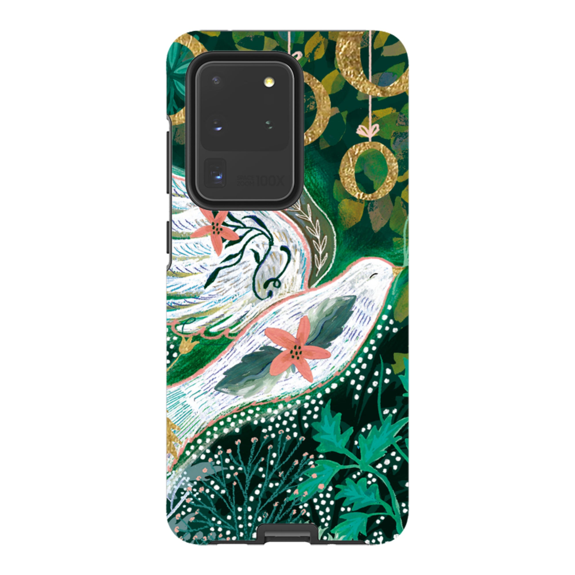 Samsung Tough Case - Gold Rings By Emma Frances Grant
