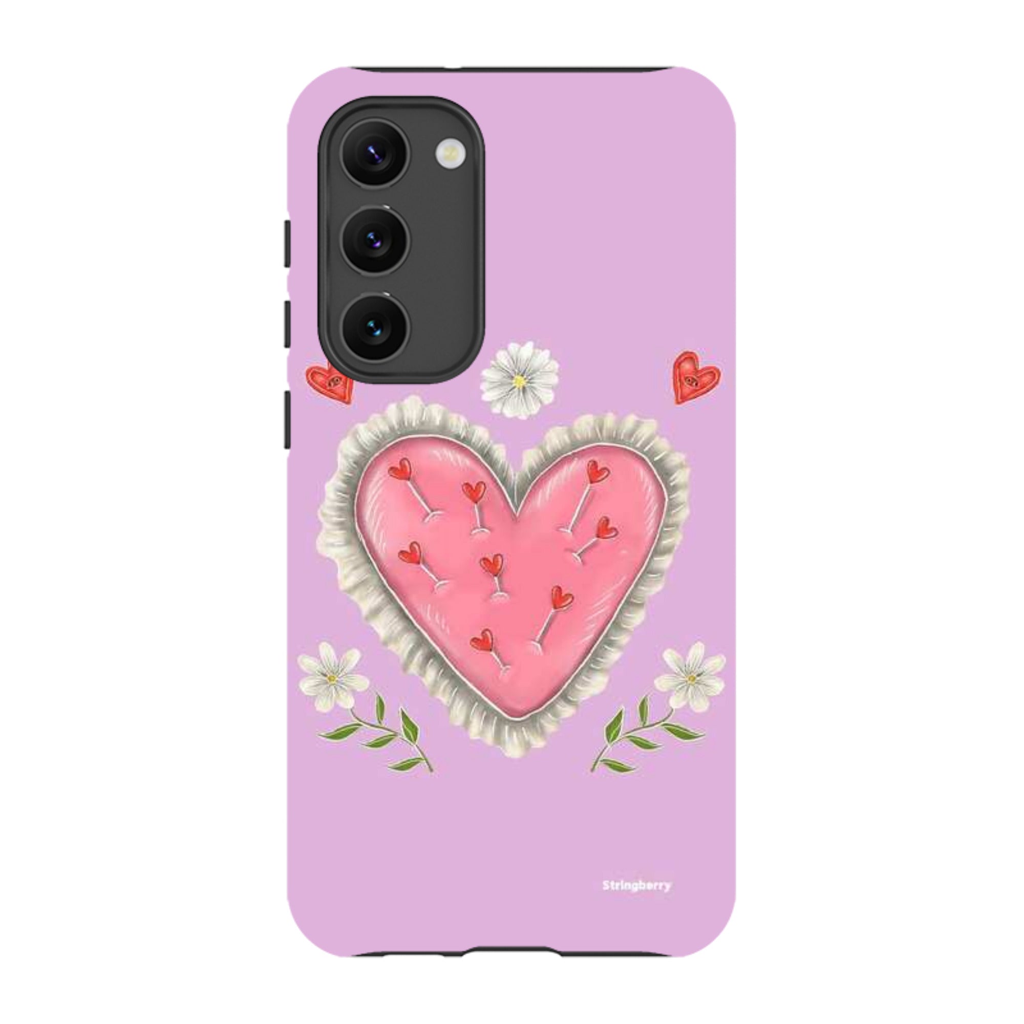 Samsung Tough Case - Heart Pin Cushion By Catherine Rowe