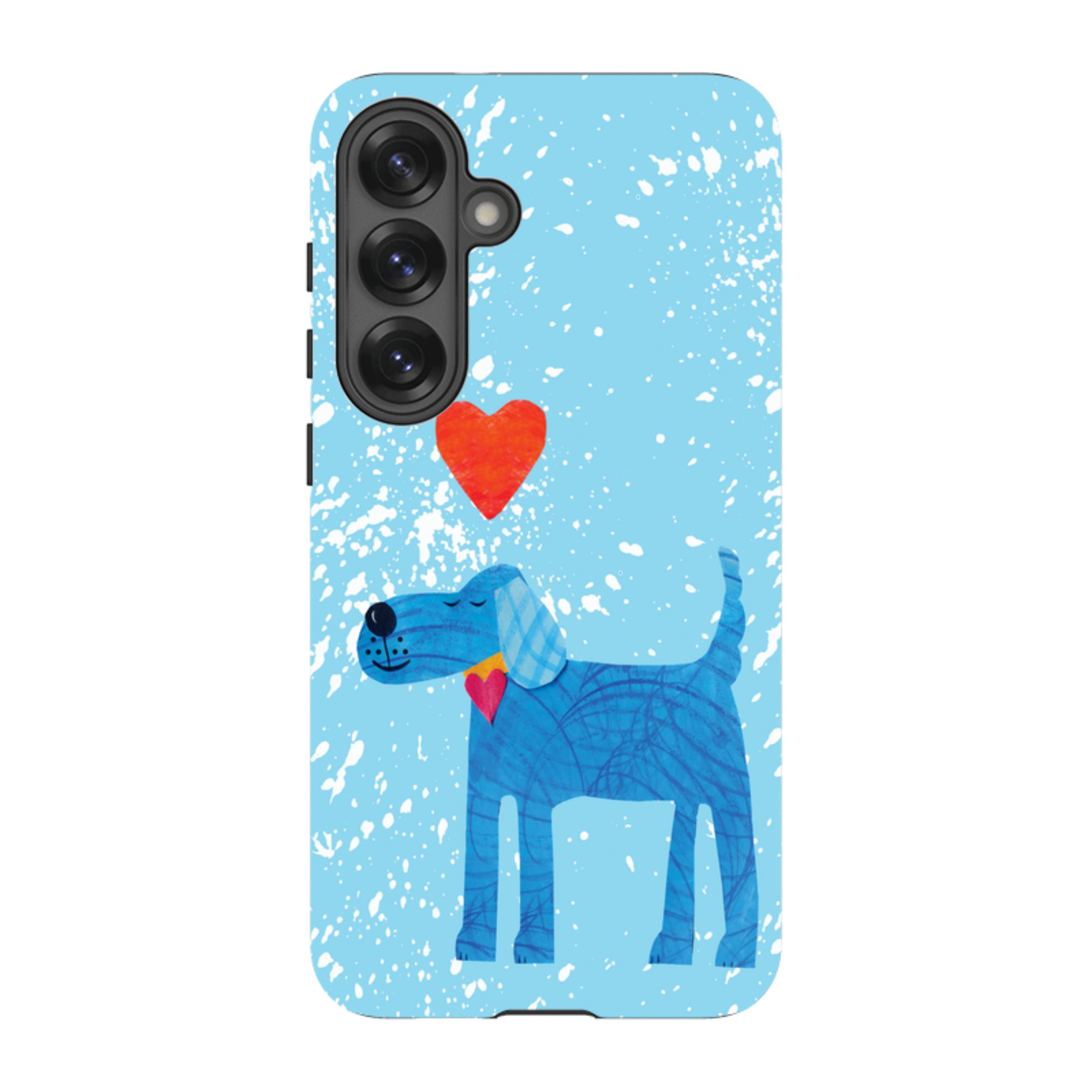 Samsung Tough Case - Blue Dog By Tracey English