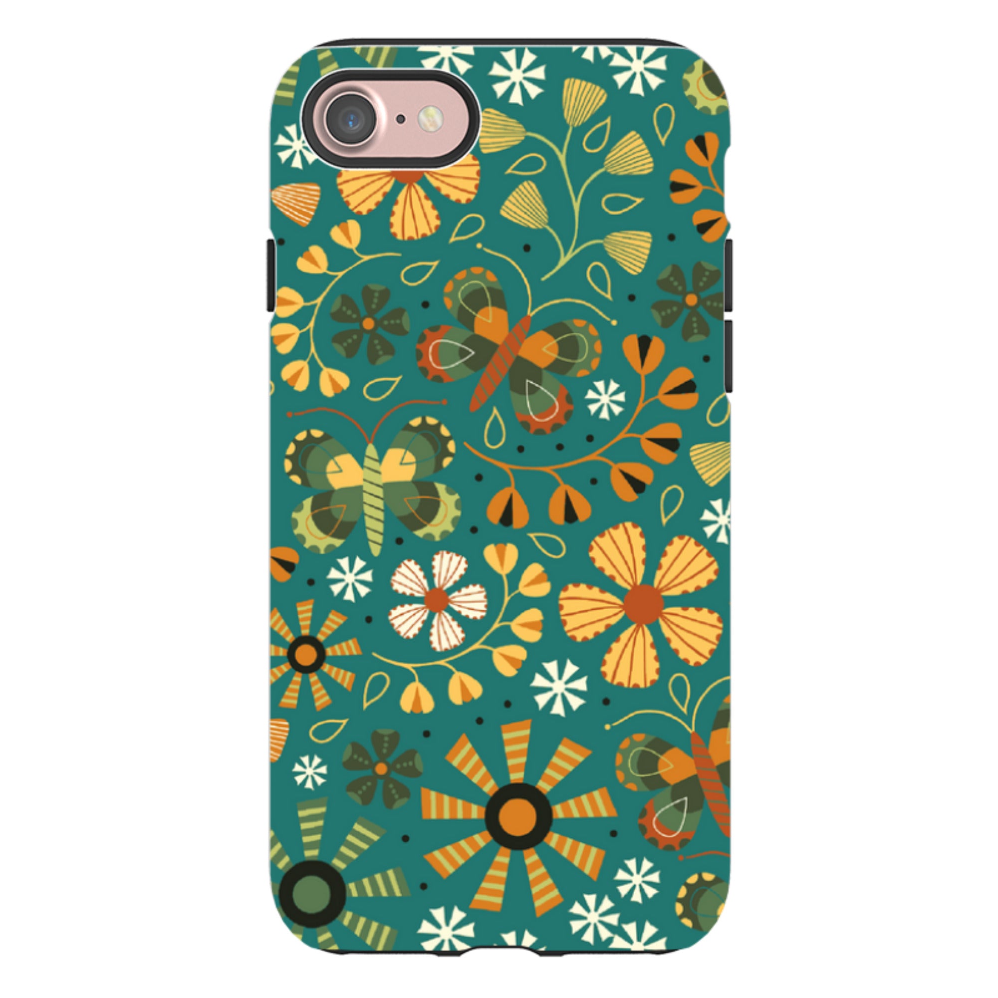 iPhone Tough Case - Butterflies Autumn By Suzy Taylor