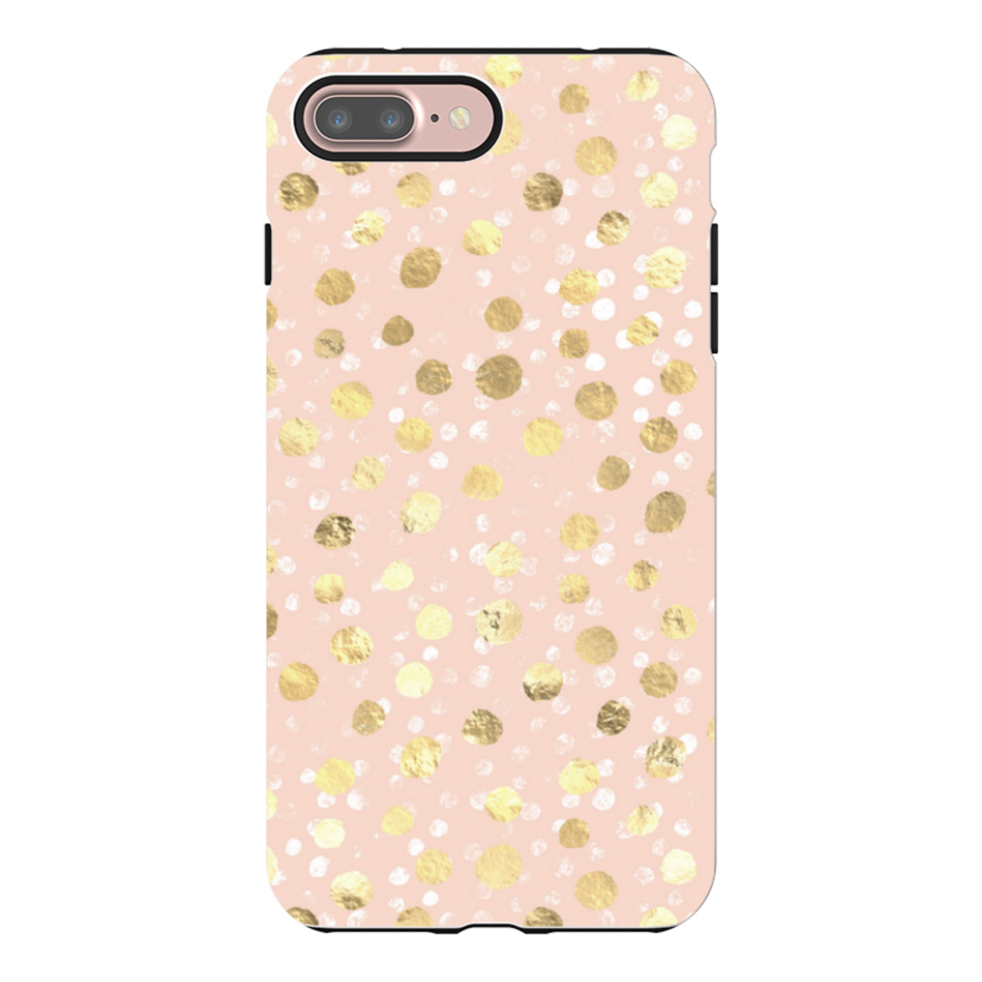 iPhone Tough Case - Marble Dots II (case does not glitter)