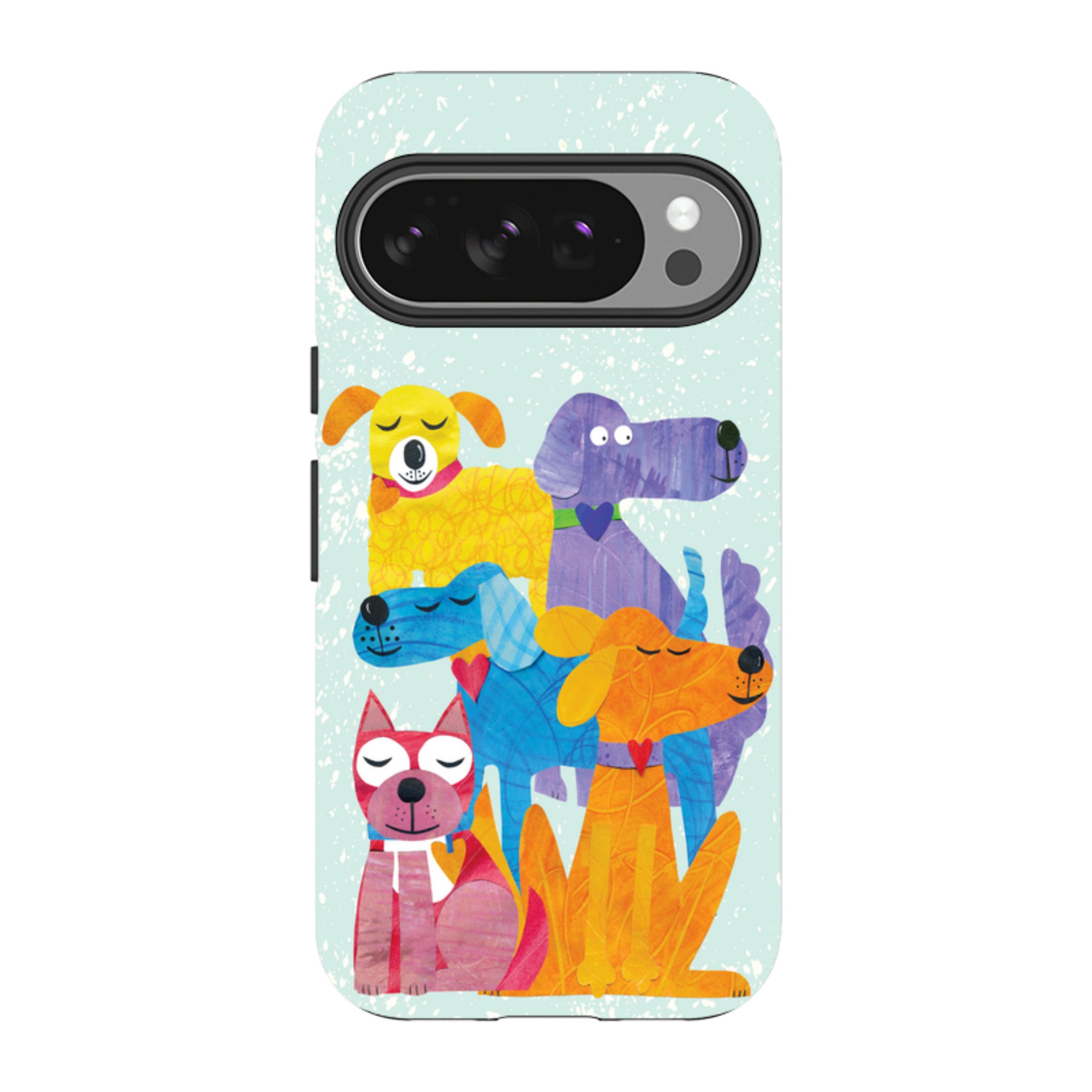 Google Tough Case - Patch Work Pups By Tracey English