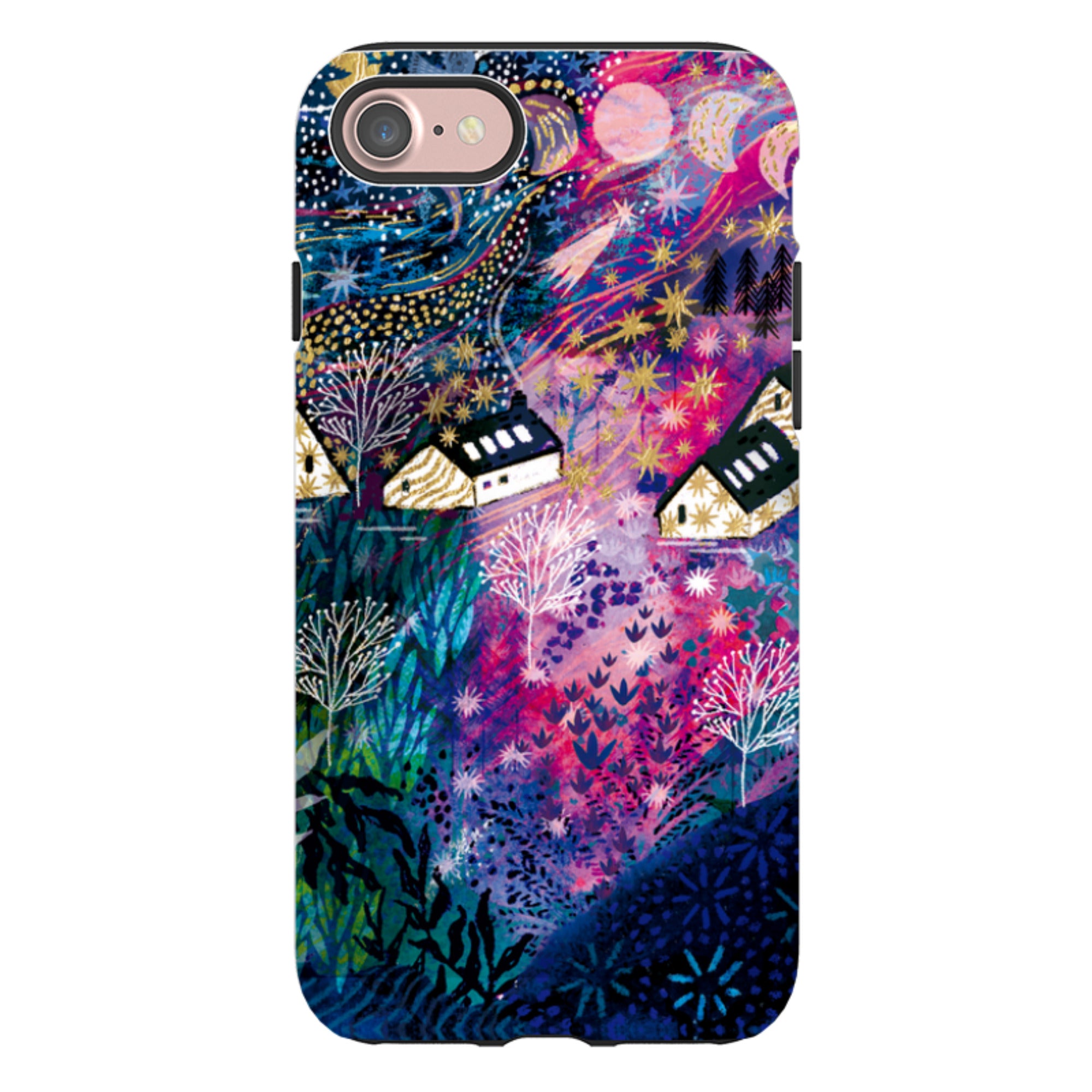 iPhone Tough Case - Northern Lights By Emma Frances Grant
