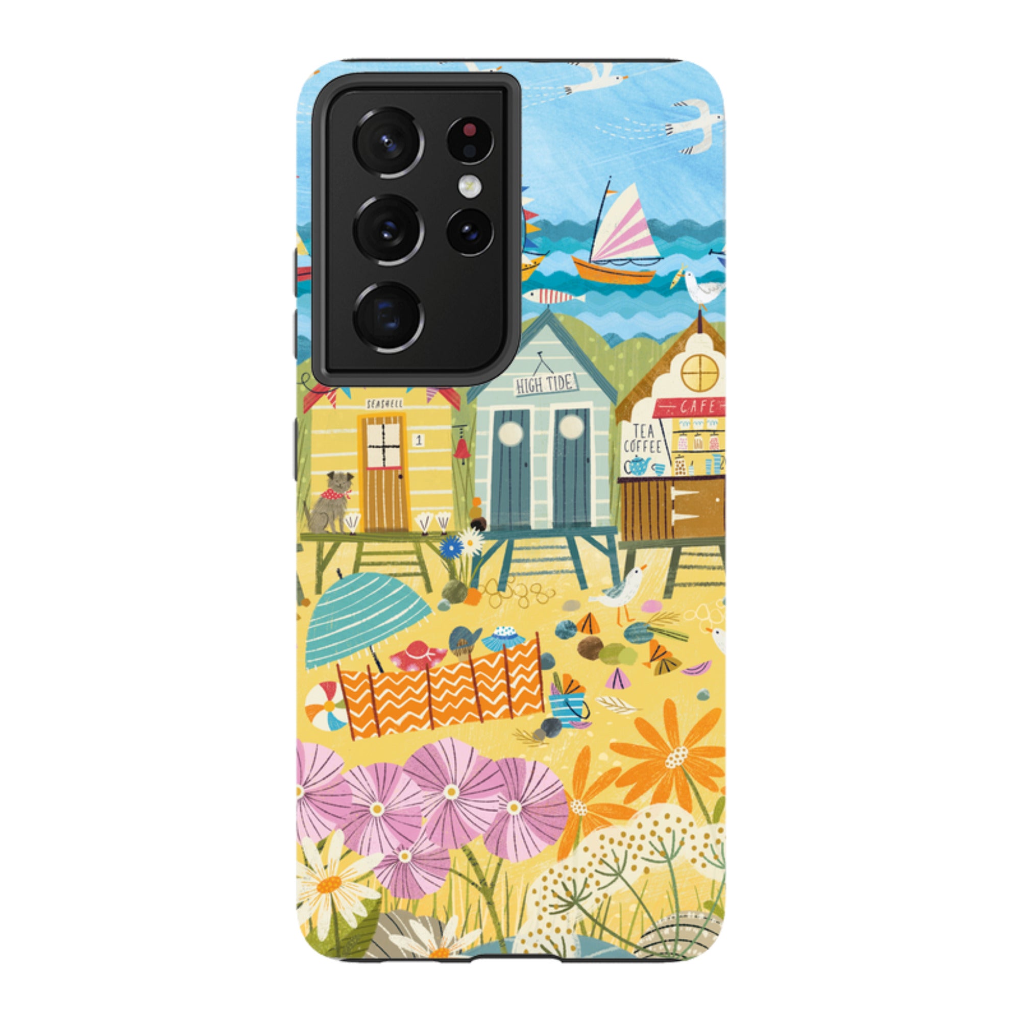 Samsung Tough  Case - Beachy Days 3 By Ali Brookes
