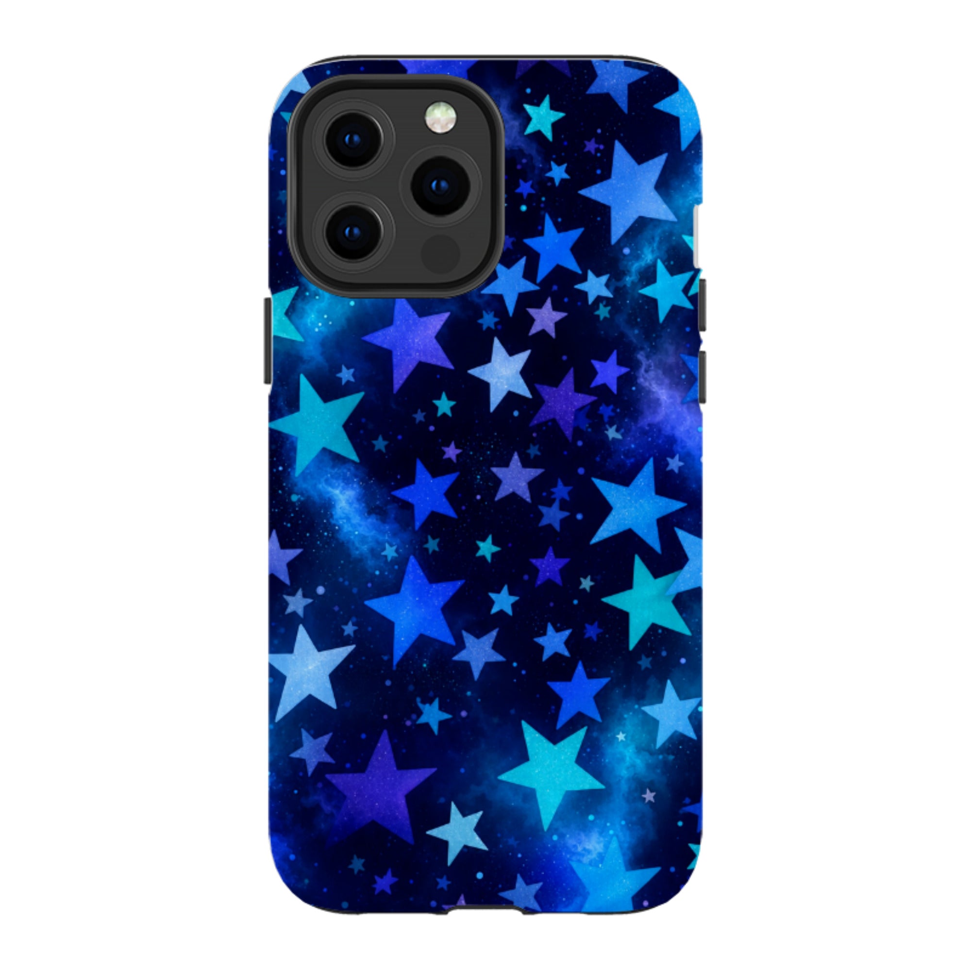 iPhone Tough Case - Blue Galaxy Star