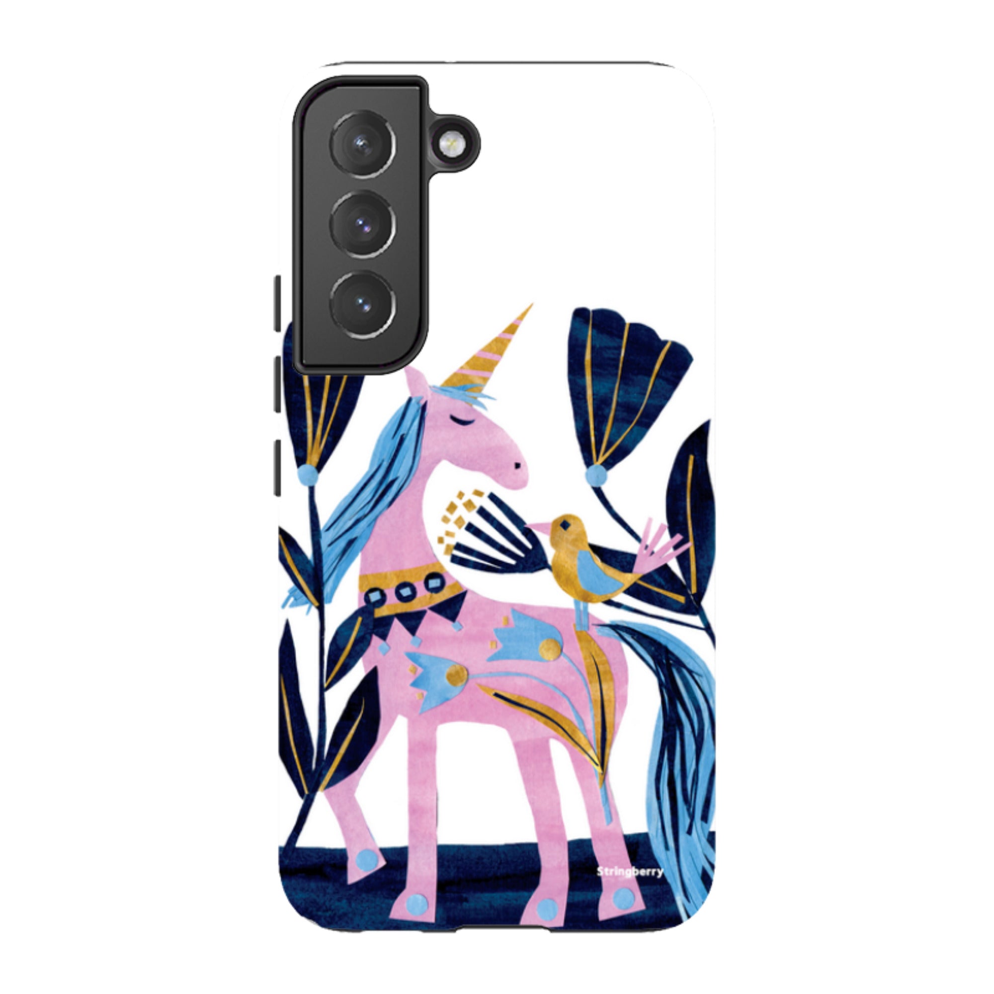 Samsung Tough Case - Lilac Unicorn By Tracey English