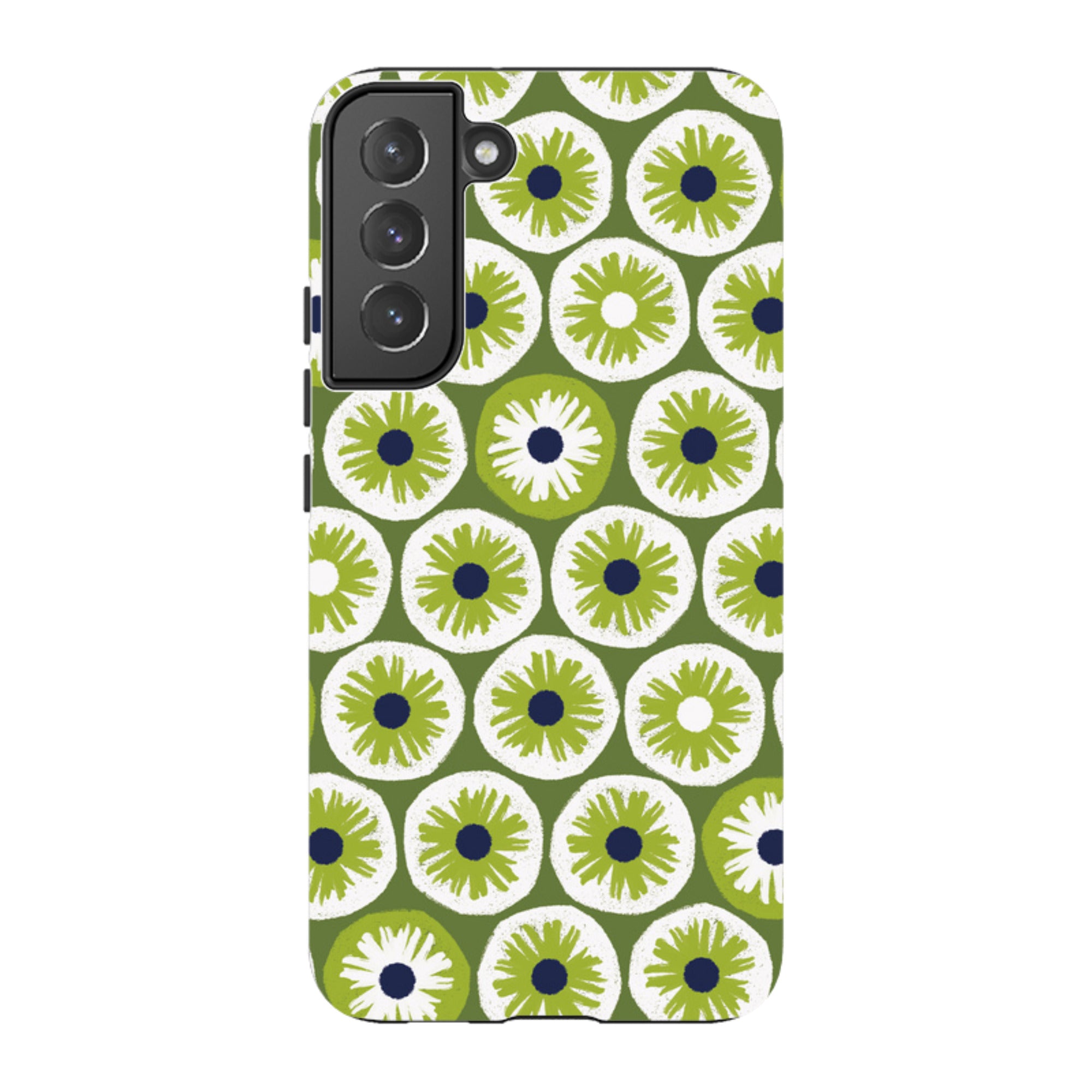 Samsung Tough Case - Penny Flowers Green By Ali Brookes