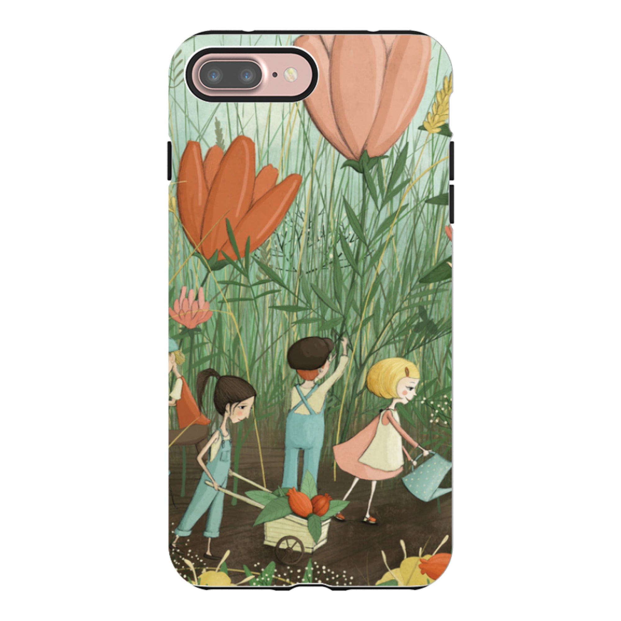 iPhone Tough Case - Garden Day By Maja Lindberg