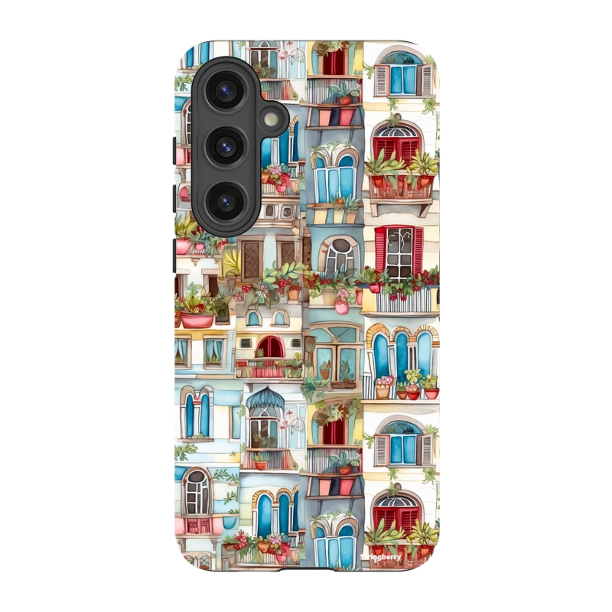 Samsung Tough Case - Floral Balcony II