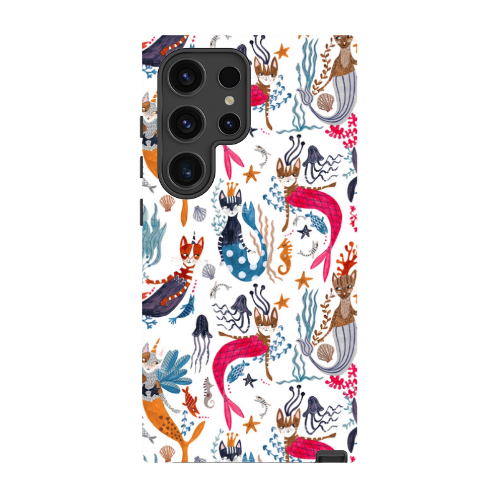 Samsung Tough Case - Cat-Fish By Caroline Bonne Muller