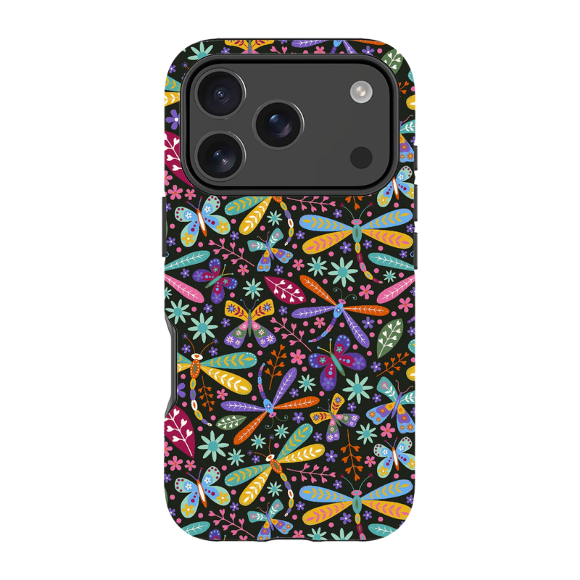 iPhone Tough Case - Dragonflies Multi By Suzy Taylor