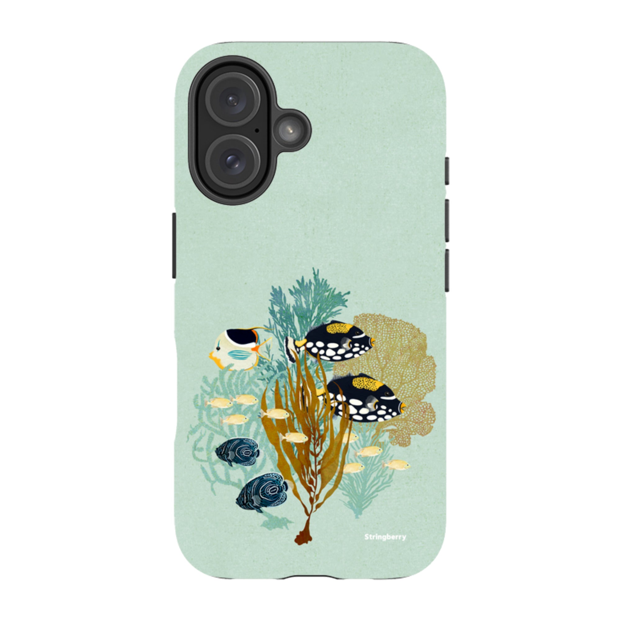 iPhone MagSafe Tough Case - Fish Town By Katherine Quinn