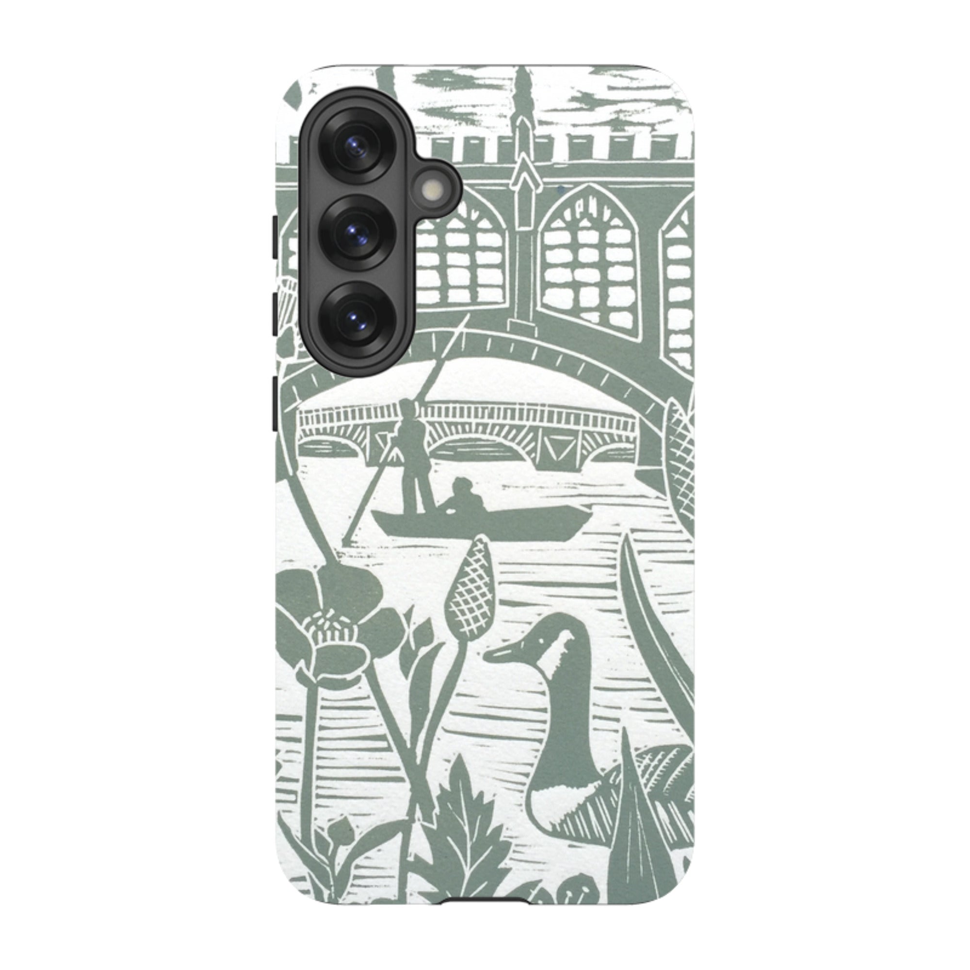 Samsung Tough Case - Punting At Cambridge By Kate Heiss