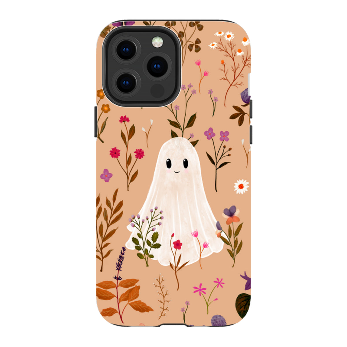 iPhone Tough Case - Ghost in the Garden - Cider Clay Multi By Katherine Quinn
