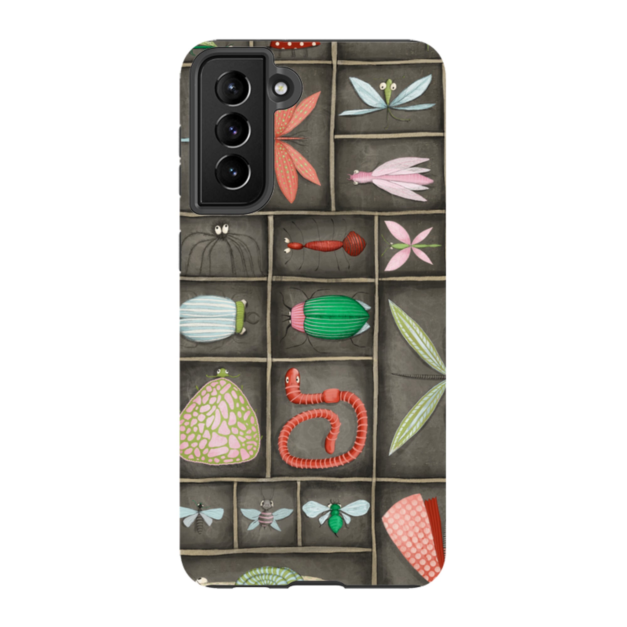 Samsung Tough Case - Cabinet Of Bugs By Maja Lindberg