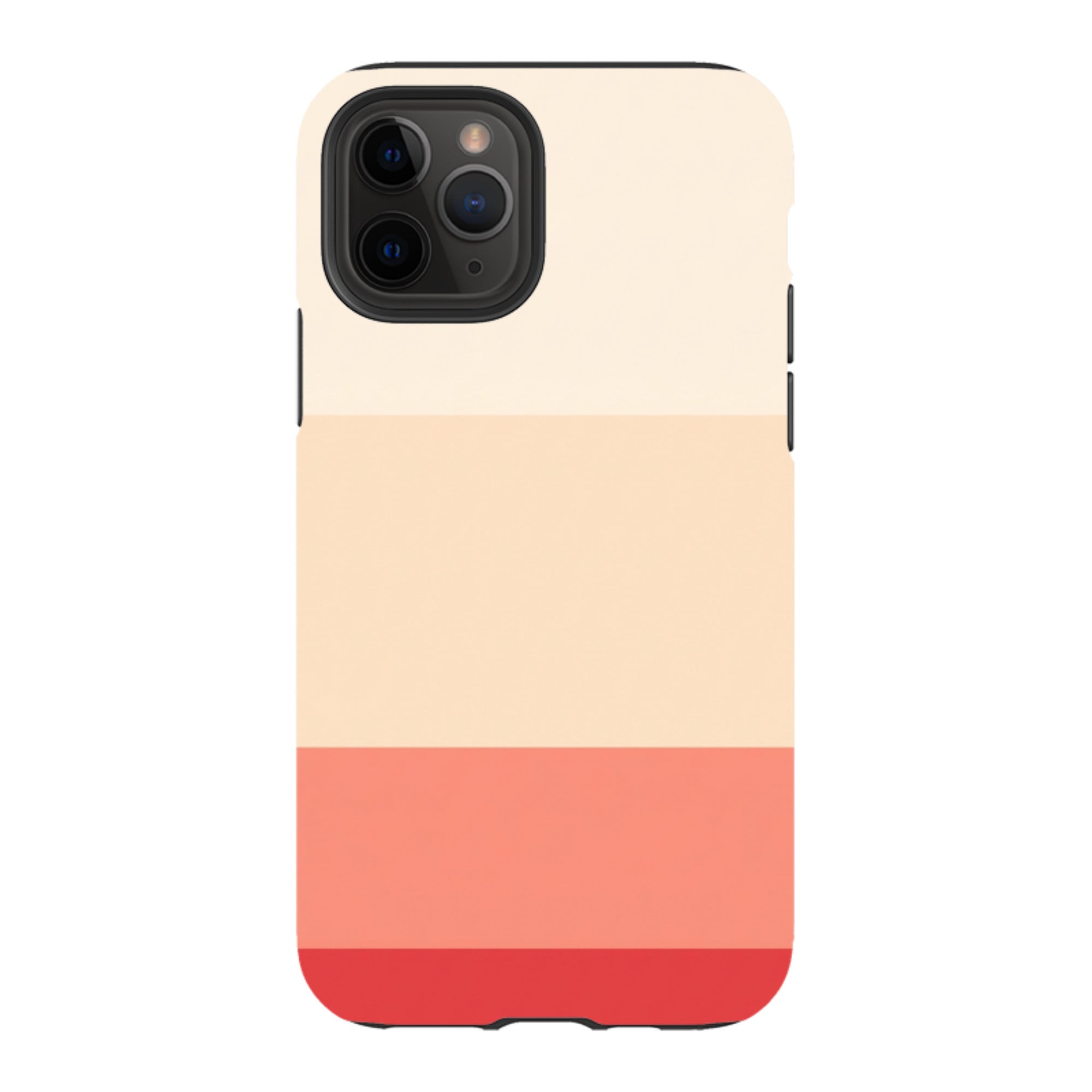 iPhone Tough Case - Crimson Red Gradient