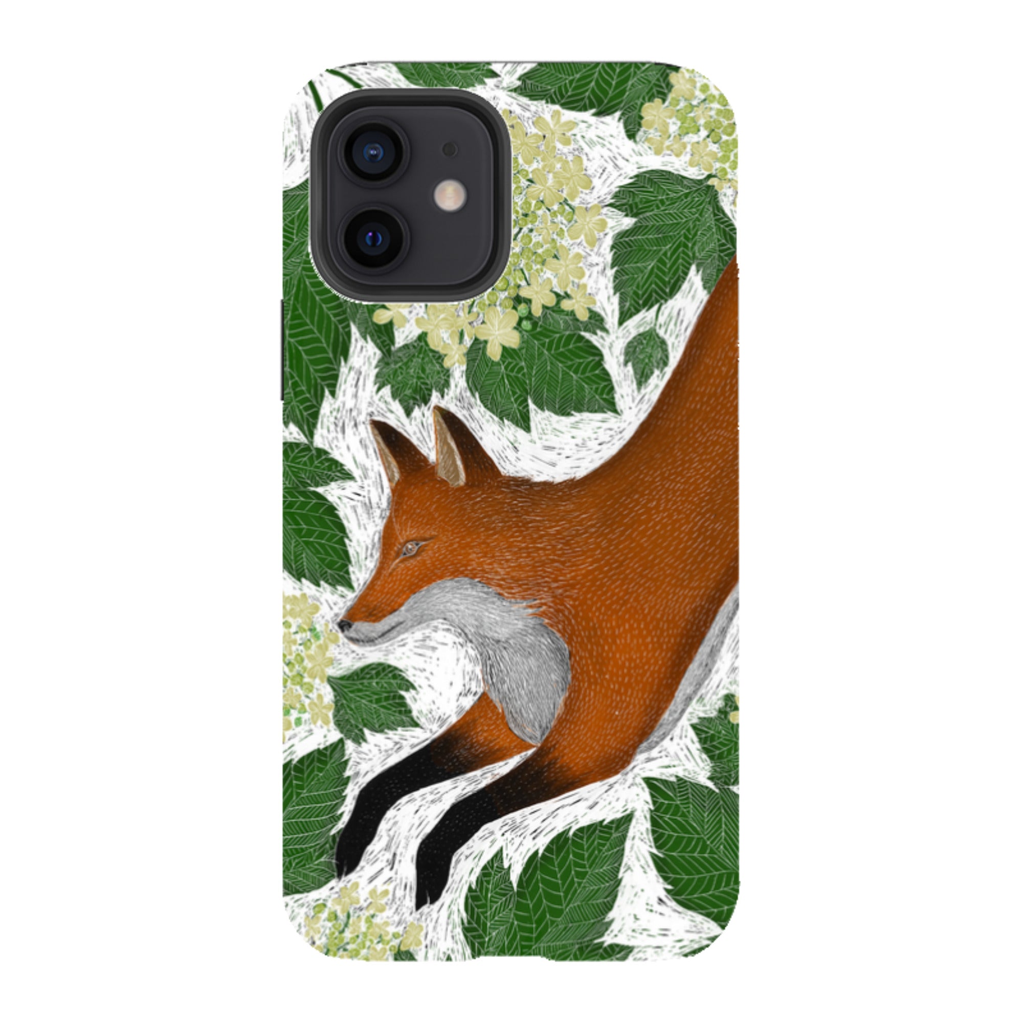 iPhone Tough Case - Fox By Catherine Rowe