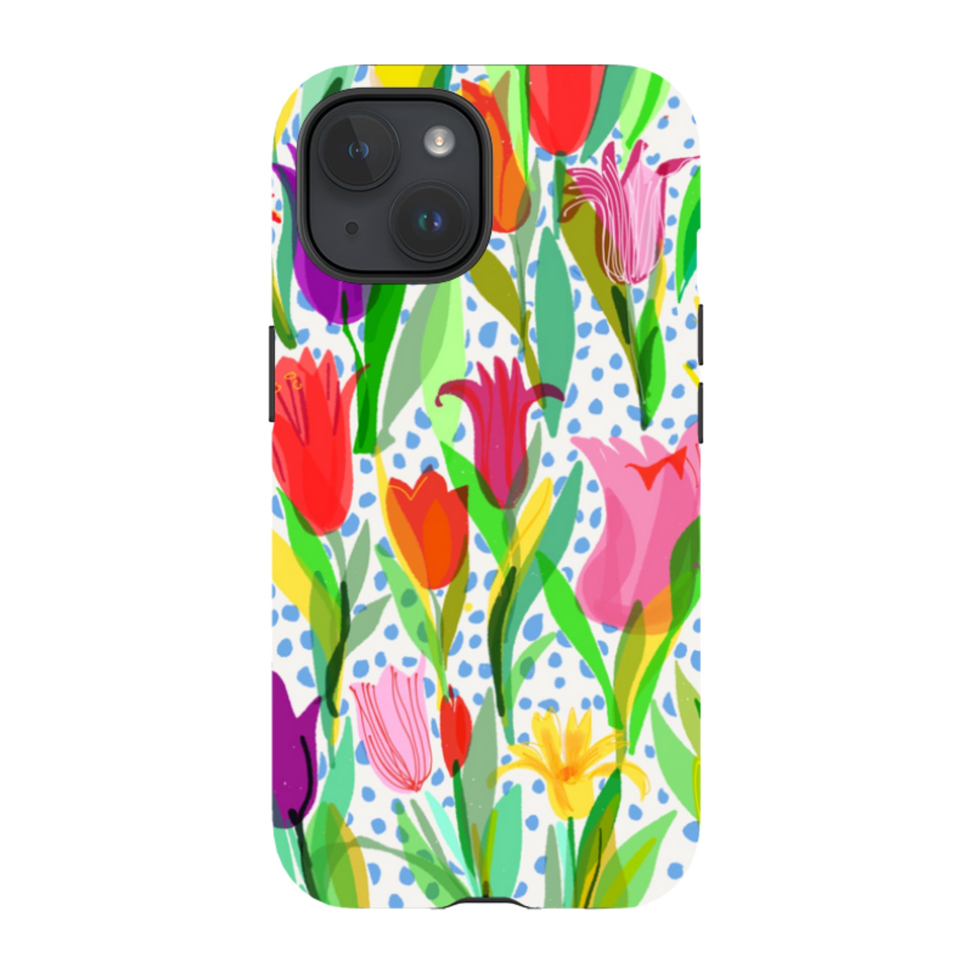 iPhone Tough Case - Tulips By Sarah Campbell