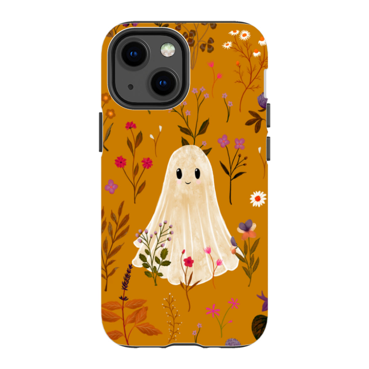 iPhone Tough Case - Ghost in the Garden - Spice Multi By Katherine Quinn