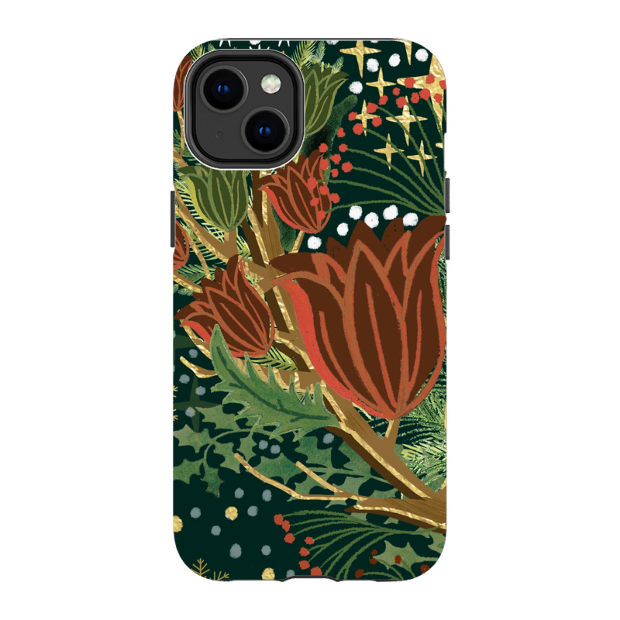 iPhone MagSafe Tough Case - Winter Deer II By Emma Frances Grant