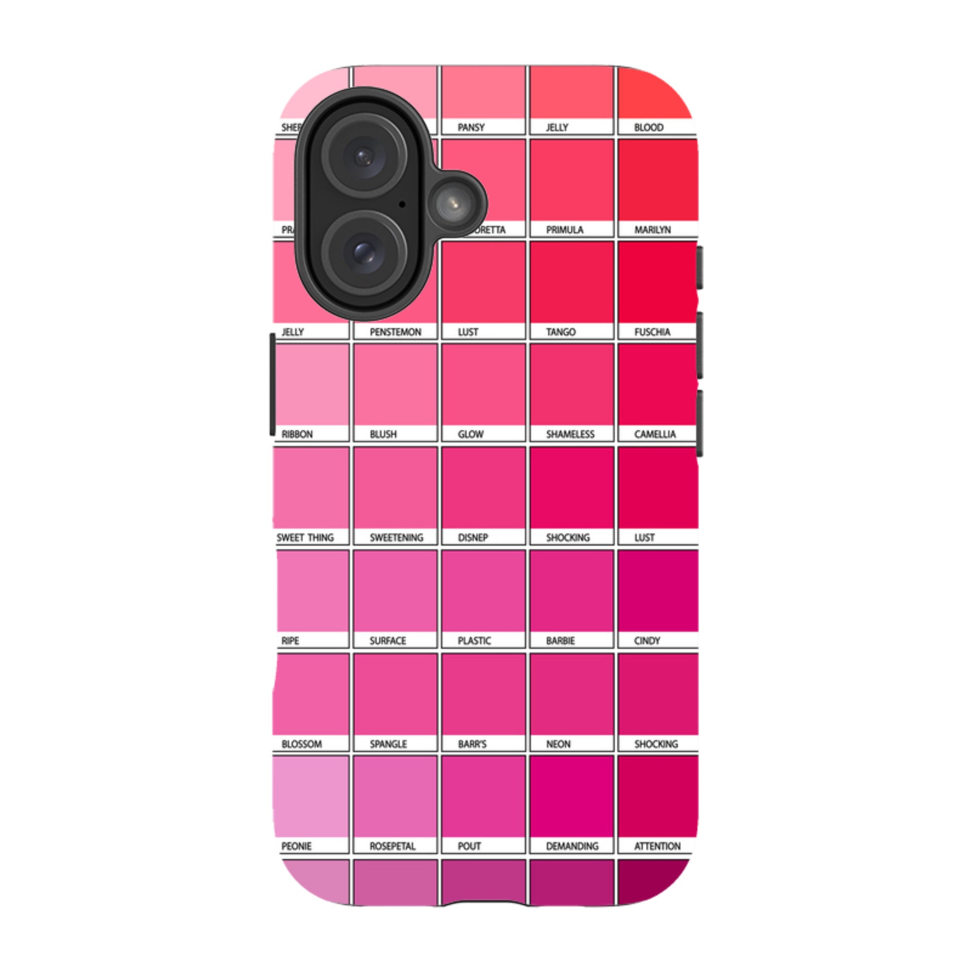 iPhone Tough Case - Pink Chromology By Kitty Joseph