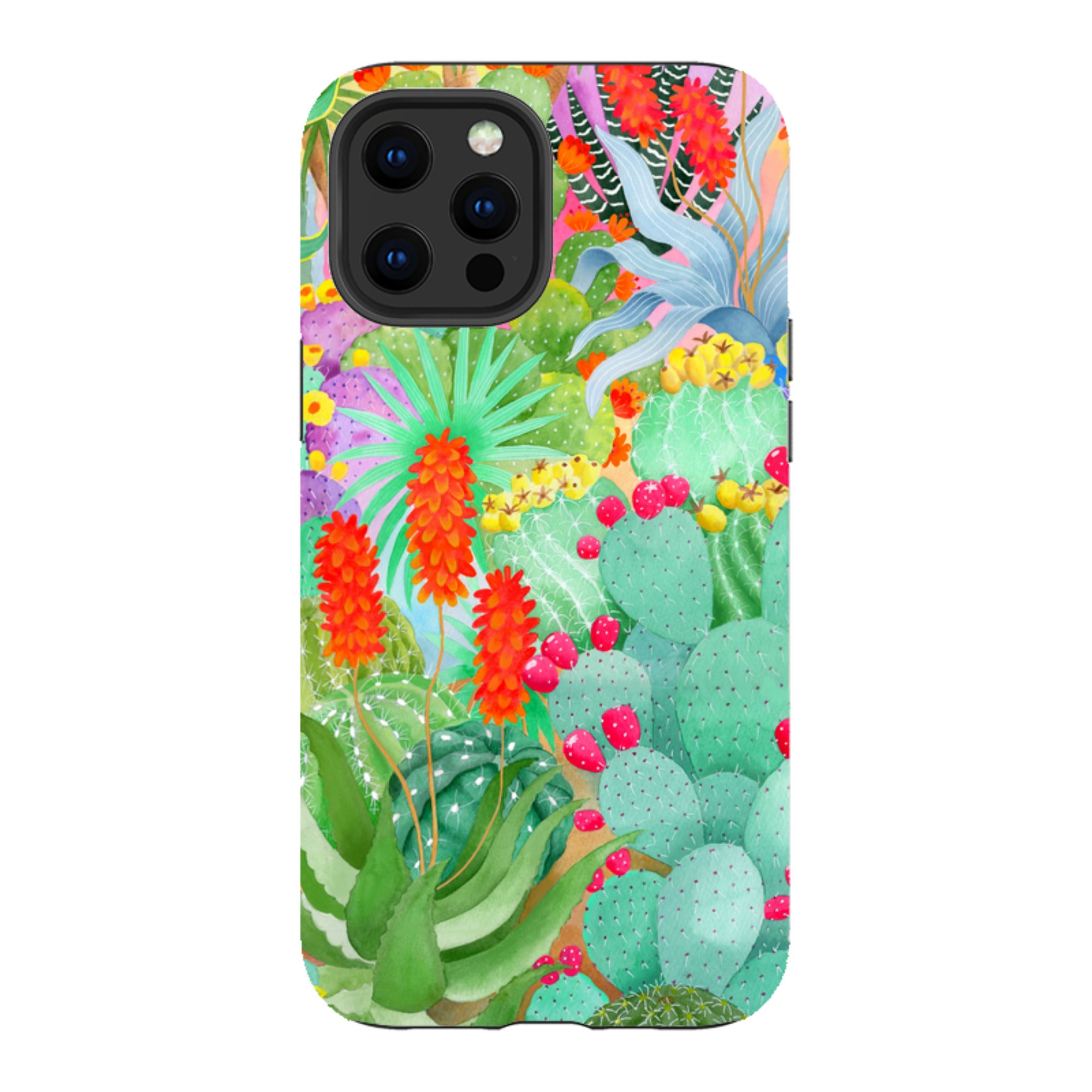 iPhone Tough Case - Cactus By Bex Parkin
