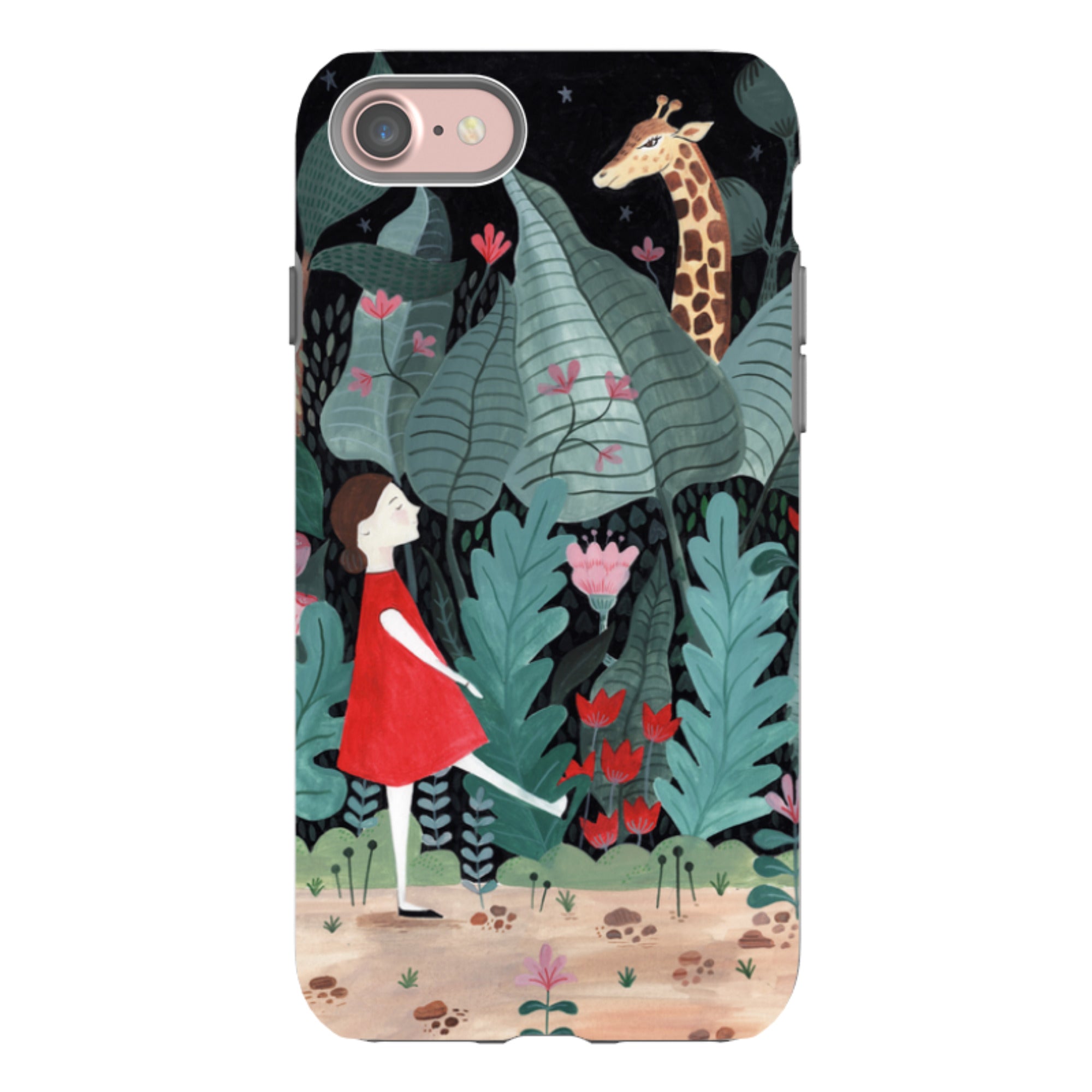 iPhone Tough Case - Fearless By Bex Parkin