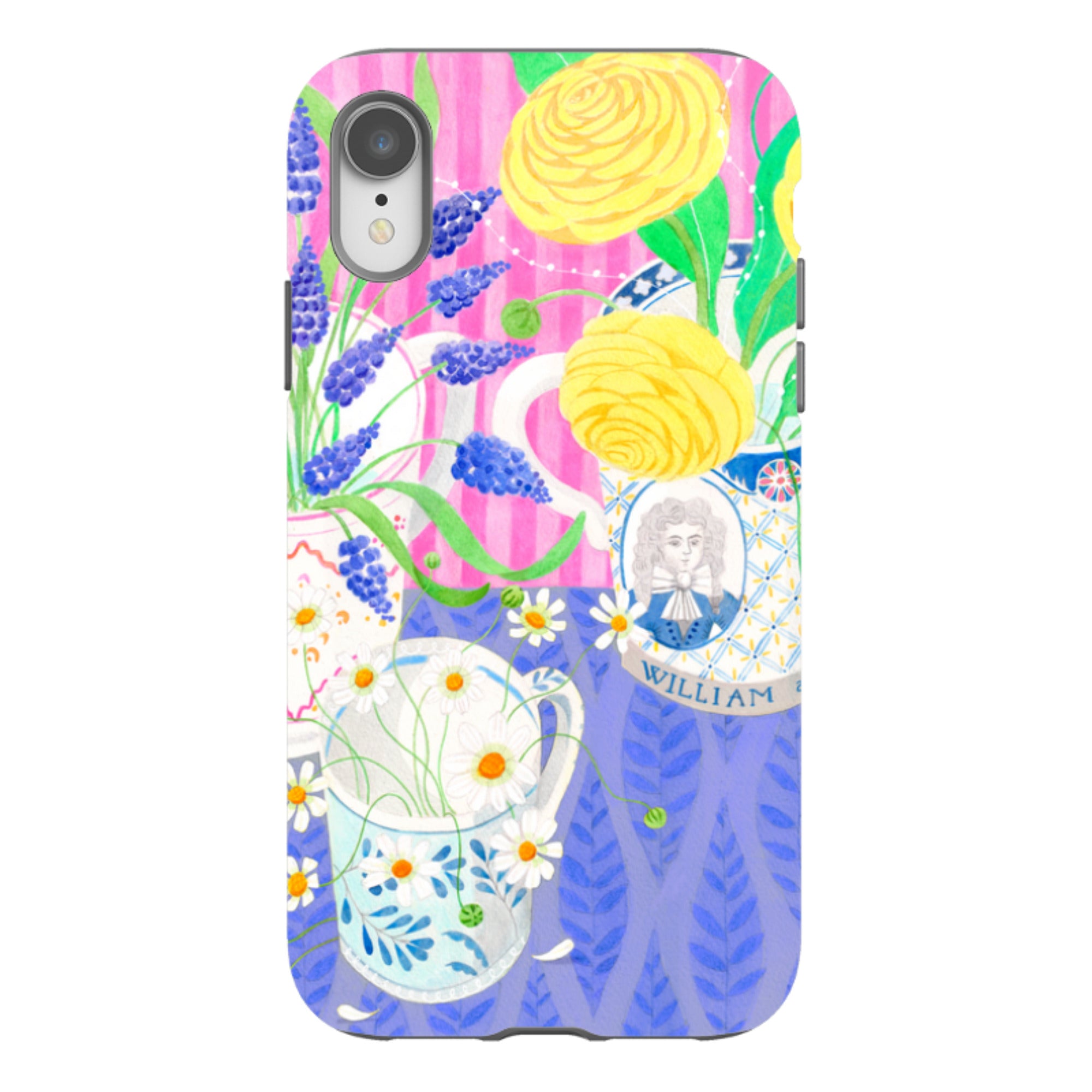 iPhone Tough Case - Muscari Flowers By Bex Parkin