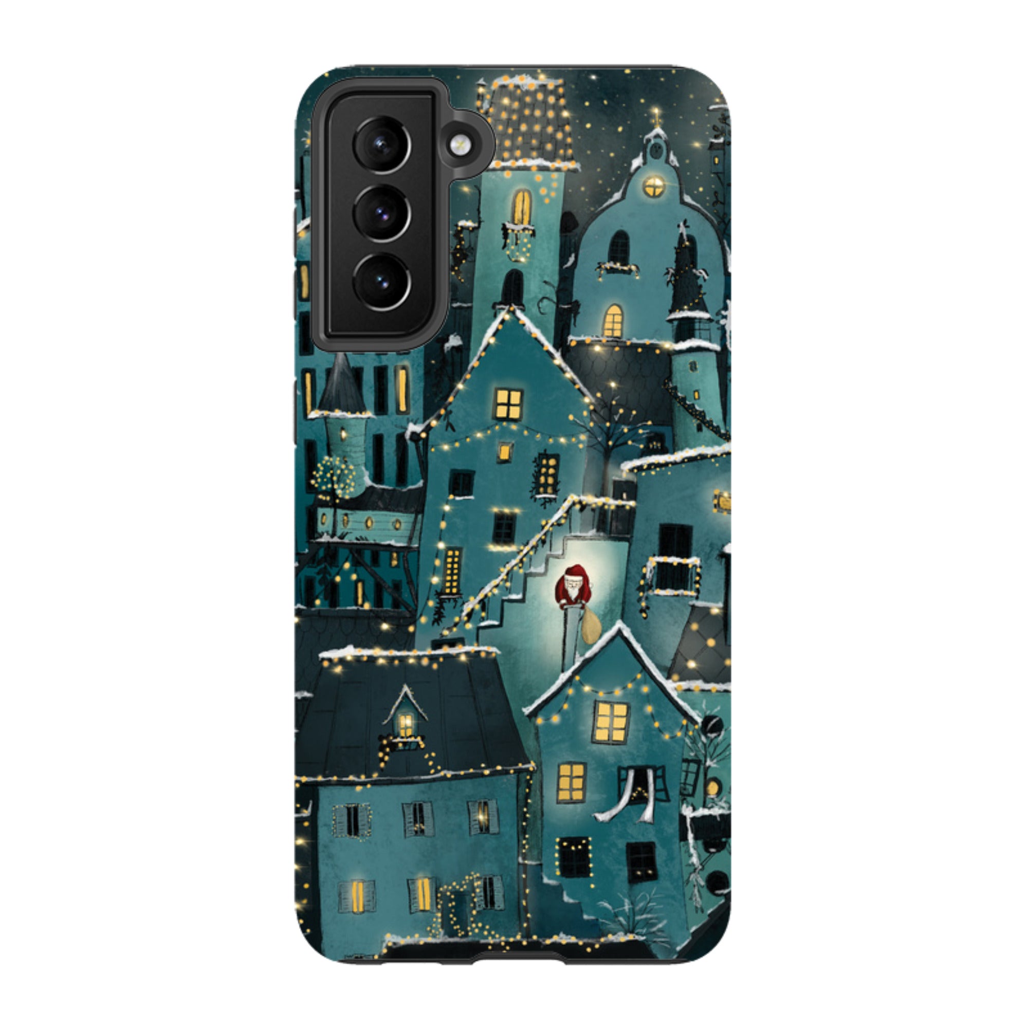 Samsung Tough Case - Citywinkles Blue By Maja Lindberg