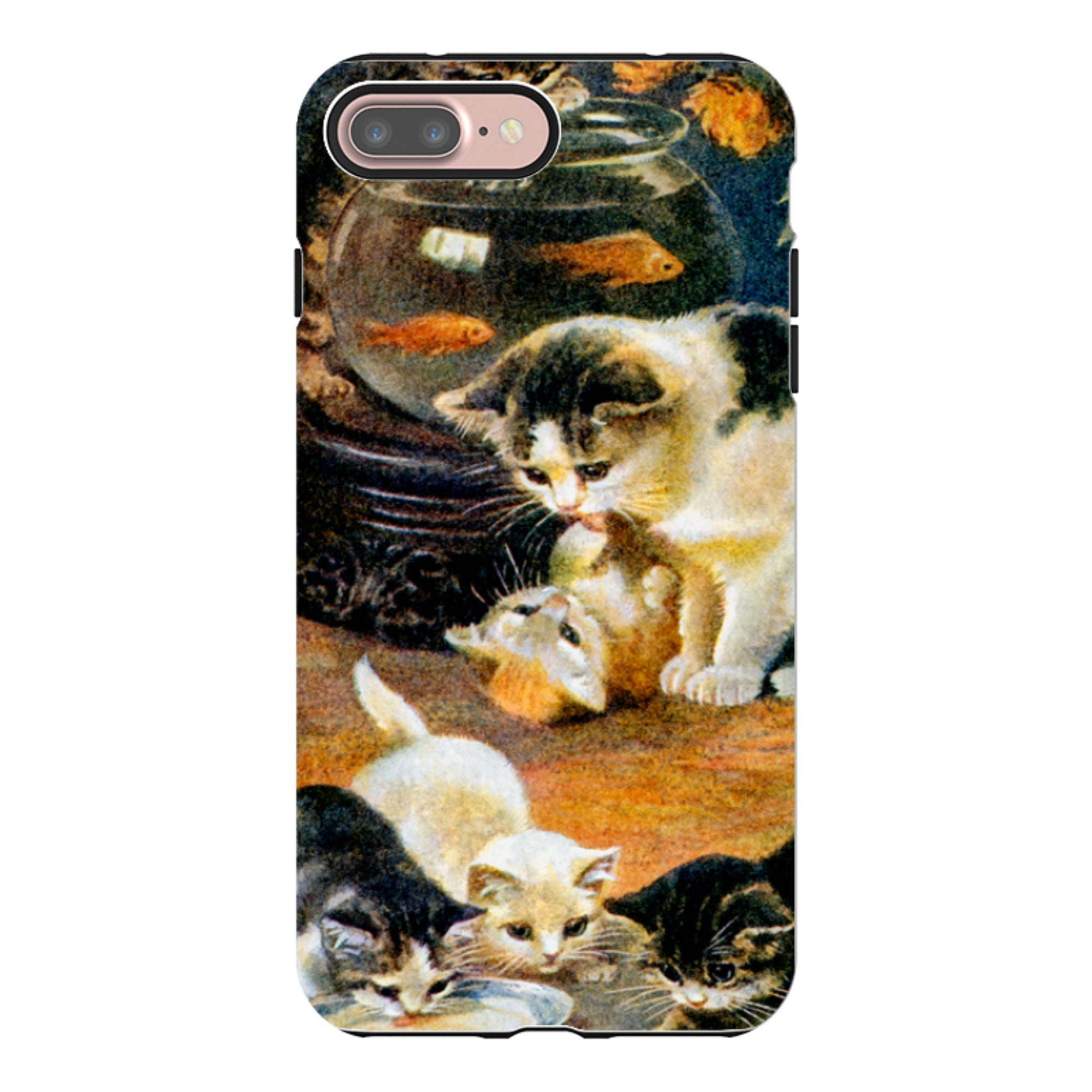 iPhone Tough Case - A Frolicsome Family By Heritage