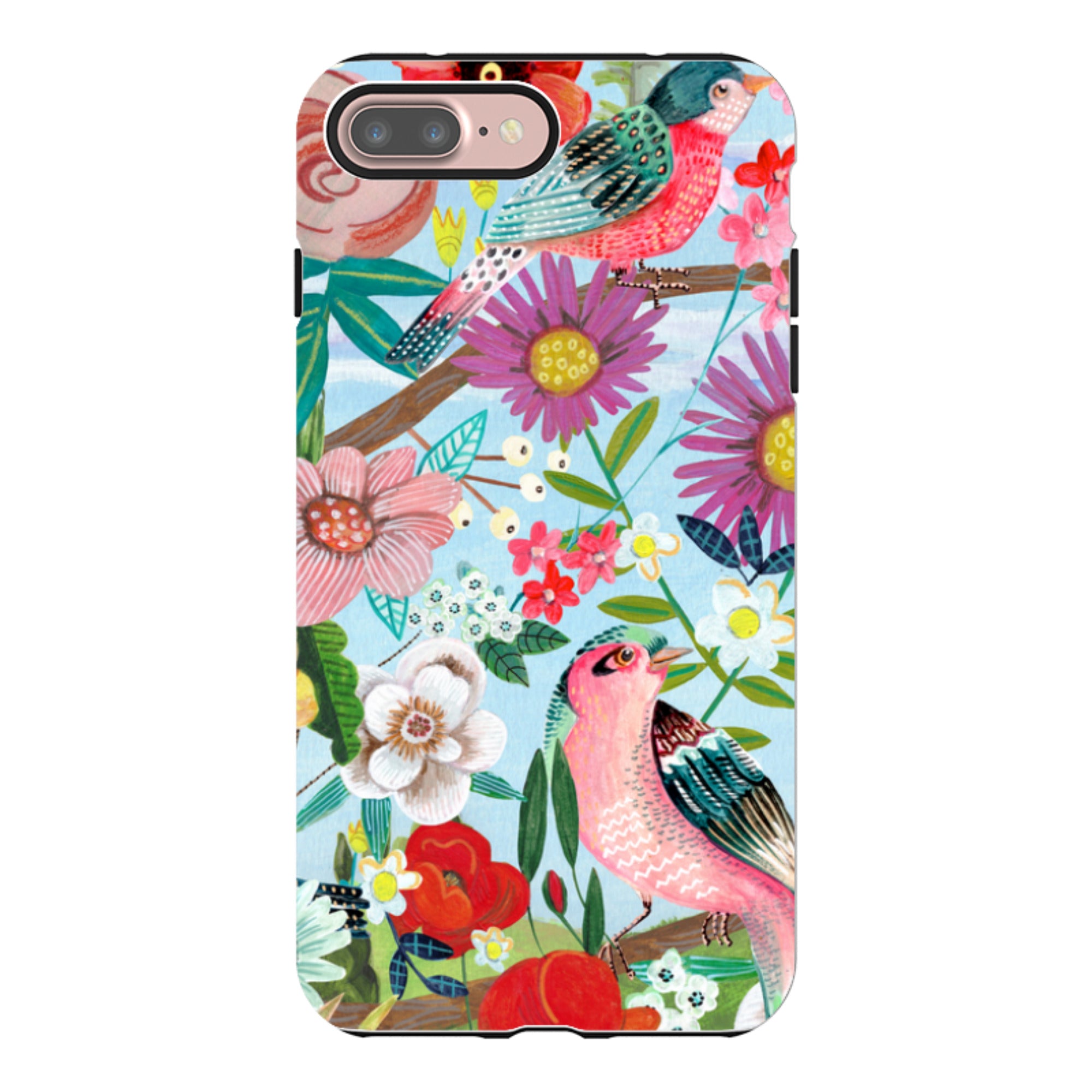 iPhone Tough Case - Birds By Caroline Bonne Muller