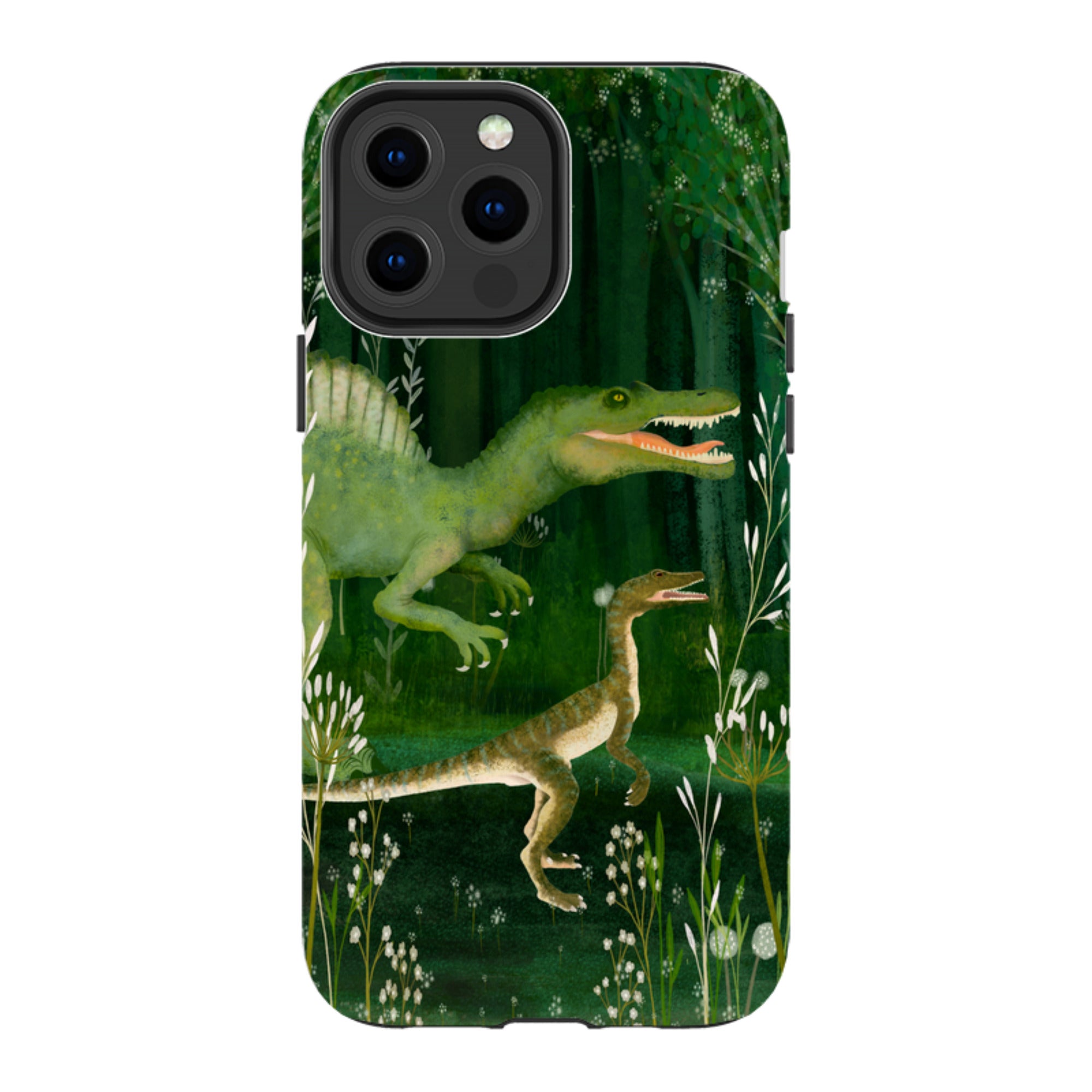 iPhone Tough Case - Dino Park II By Katherine Quinn