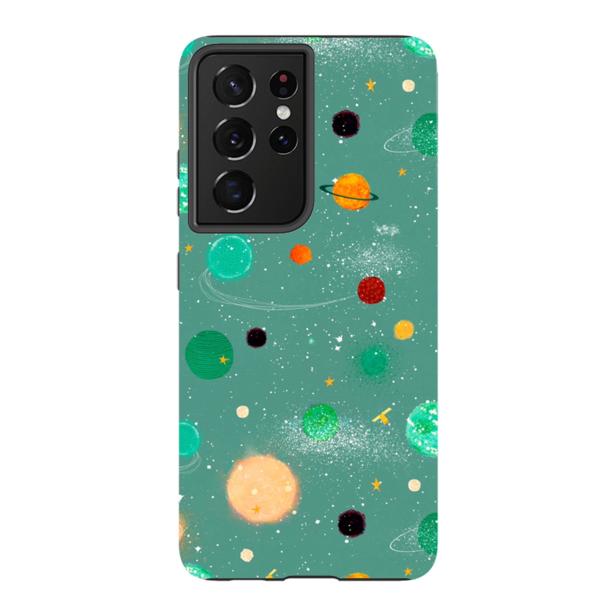 Samsung Tough Case - Far Far Away Green By Katherine Quinn