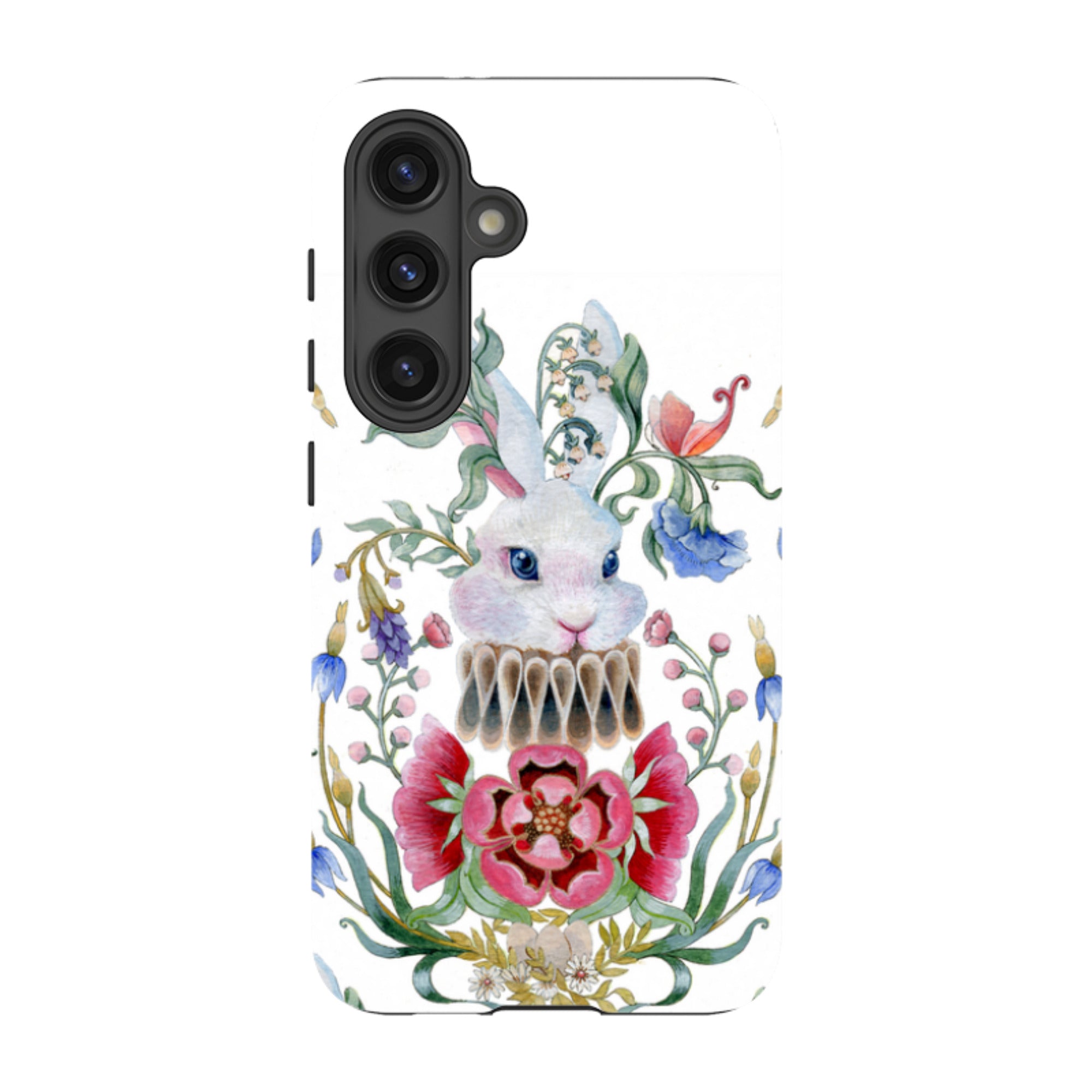 Samsung Tough Case - White Rabbit By Maria Matos