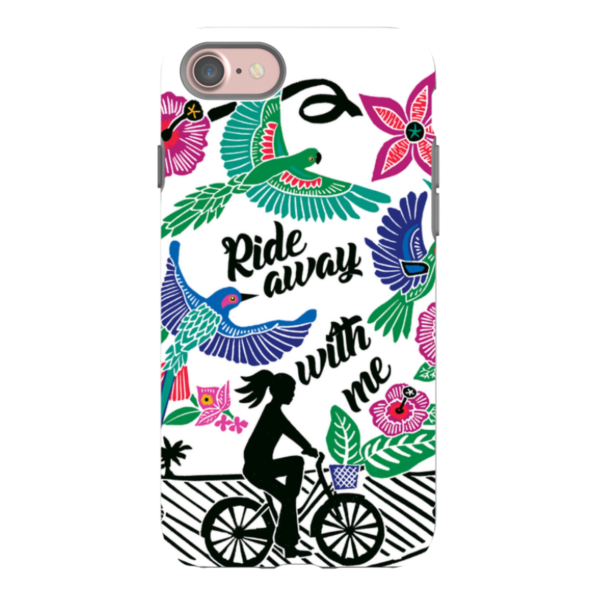 iPhone Tough Case - Ride With Me By Kate Heiss