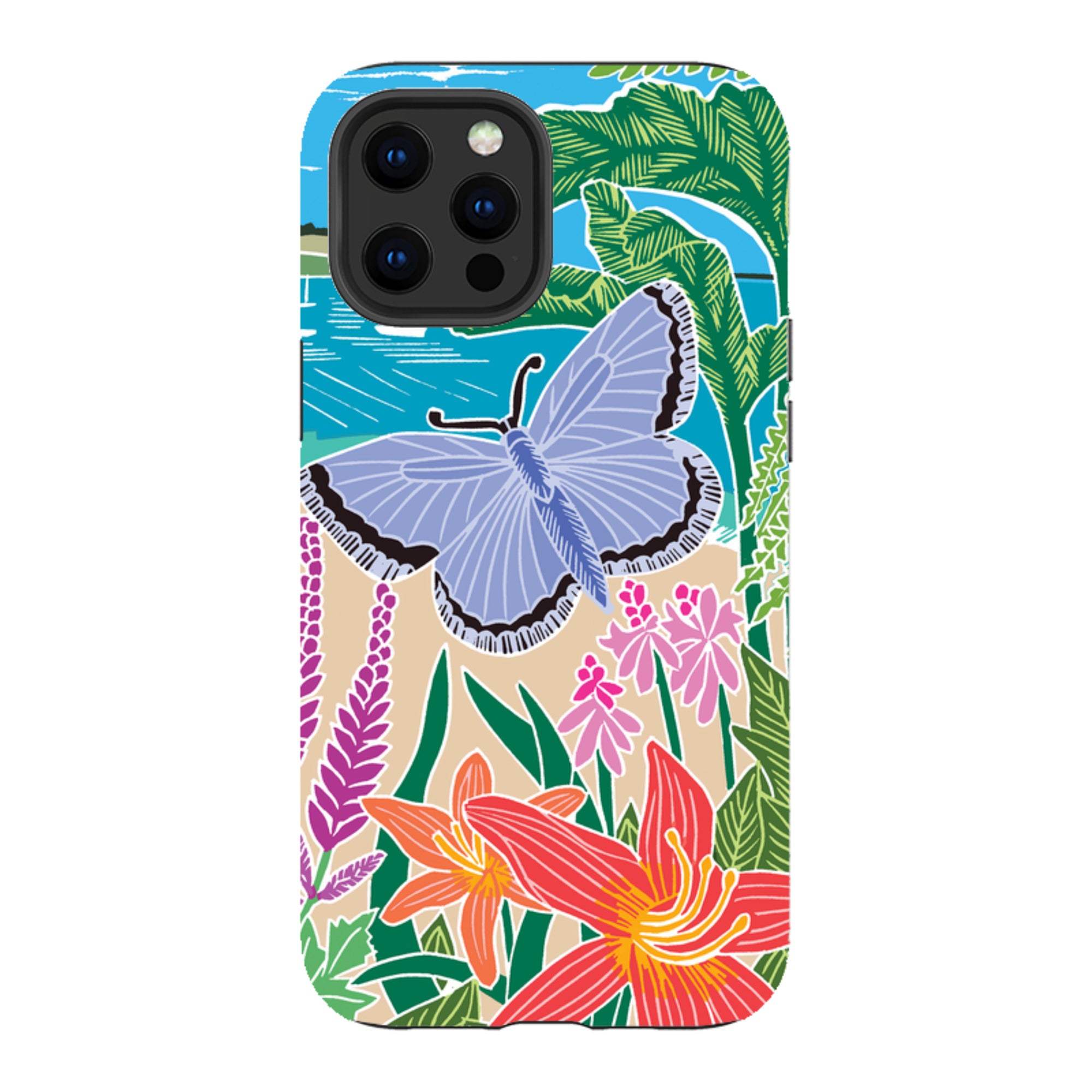 iPhone Tough Case - Trebah Garden By Kate Heiss