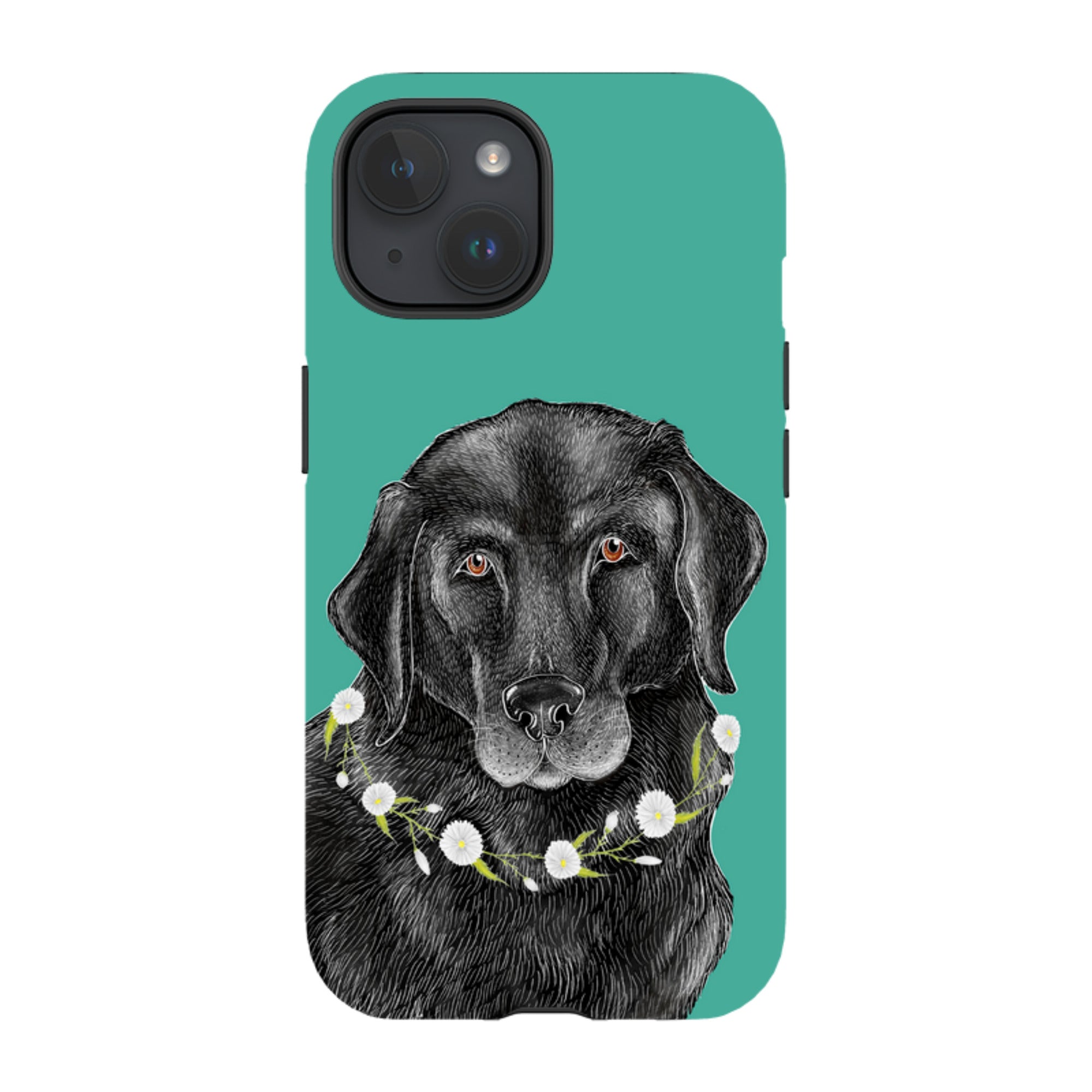 iPhone Tough Case - Labrador By Catherine Rowe