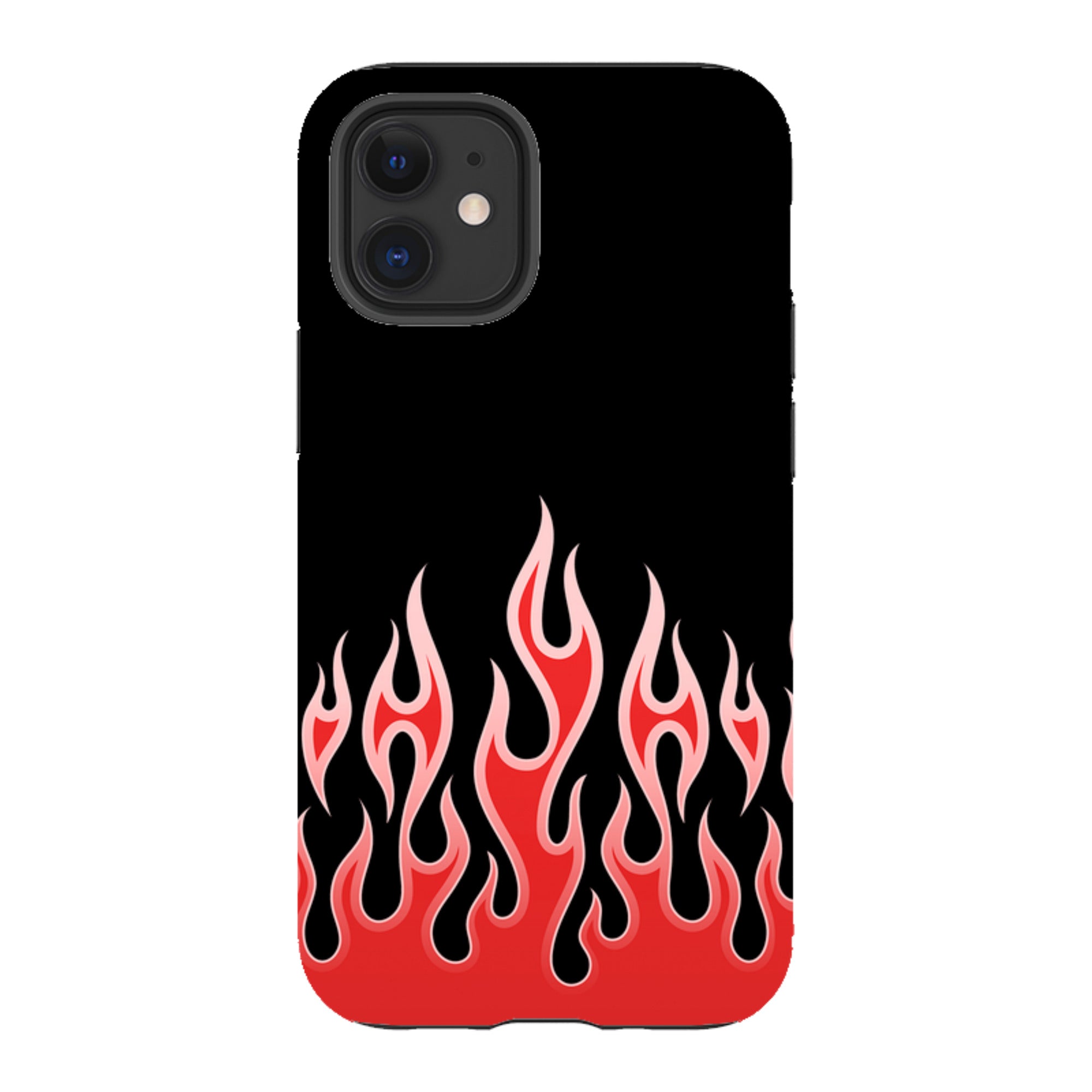 iPhone Tough Case - Red Flames