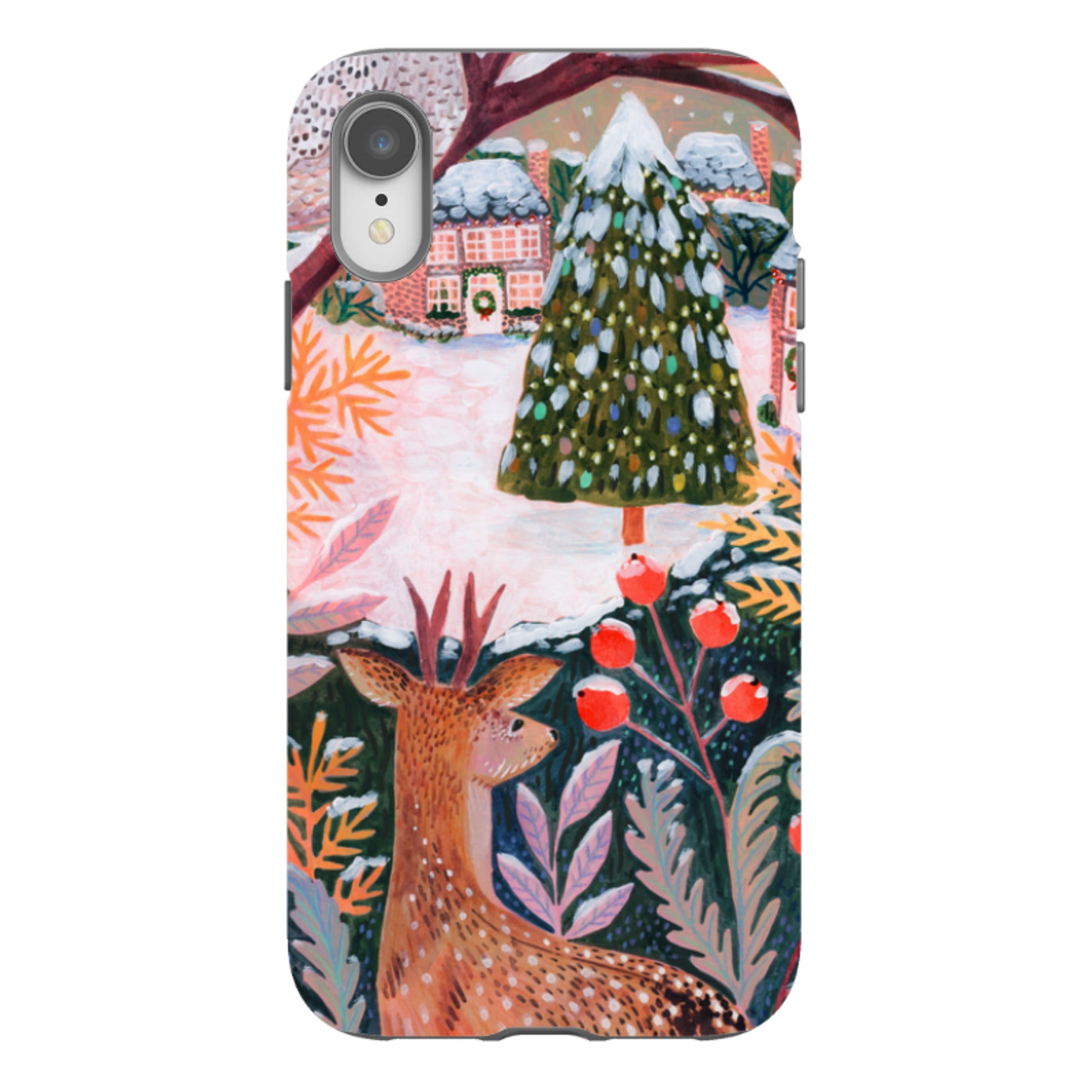 iPhone Tough Case - Deer By Lee Foster Wilson
