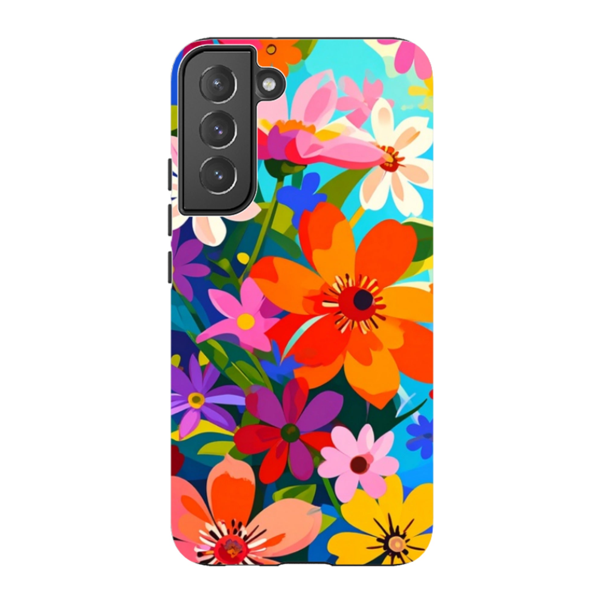 Samsung Tough Case - Rainbow Floral