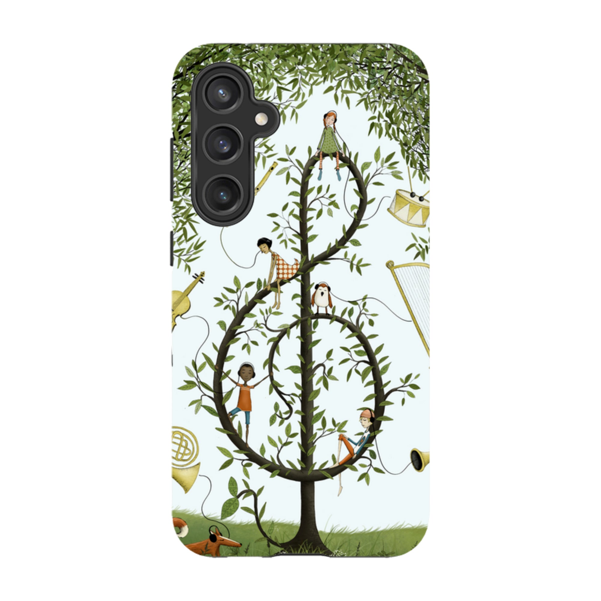 Samsung Tough Case - Music Tree By Maja Lindberg