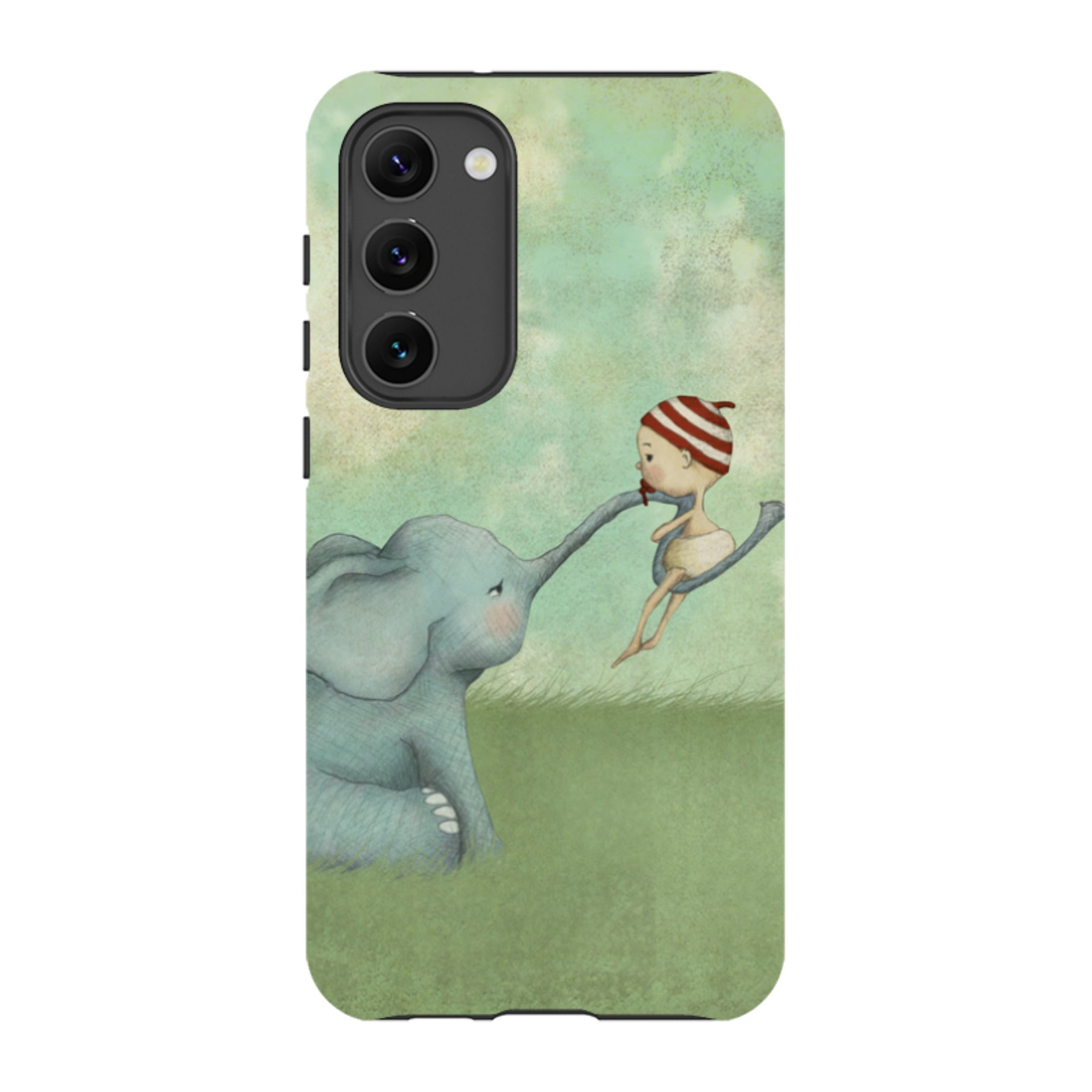 Samsung Tough Case - Elephant Baby By Maja Lindberg