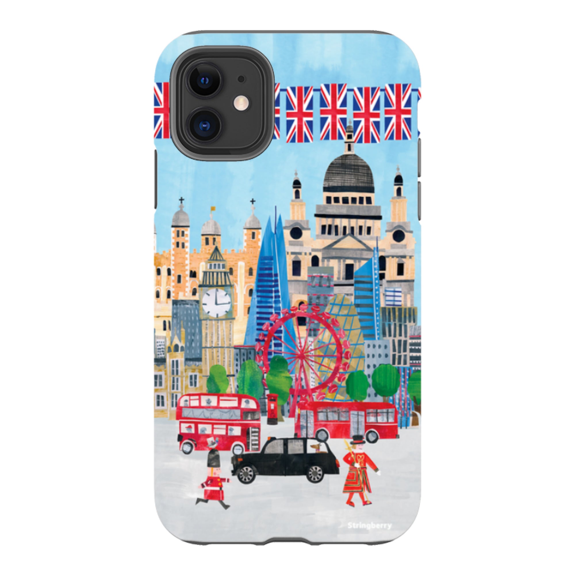 iPhone Tough Case - Spring In London II By Tracey English