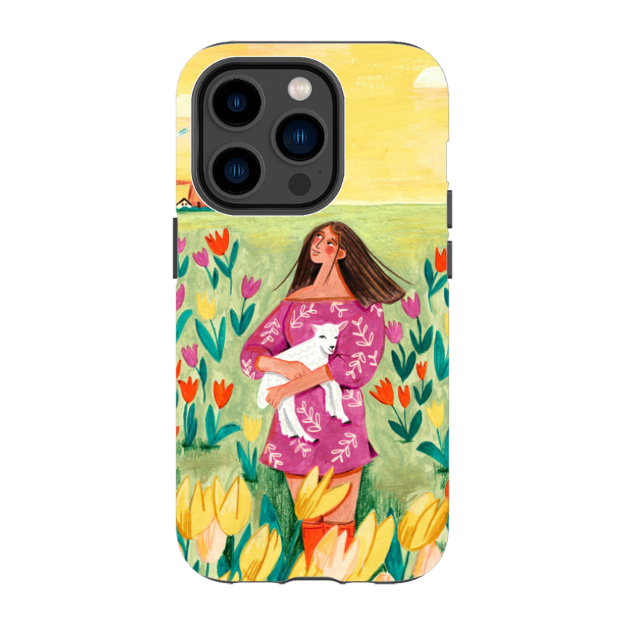 iPhone MagSafe Tough Case -  Coming Home By Caroline Bonne Muller
